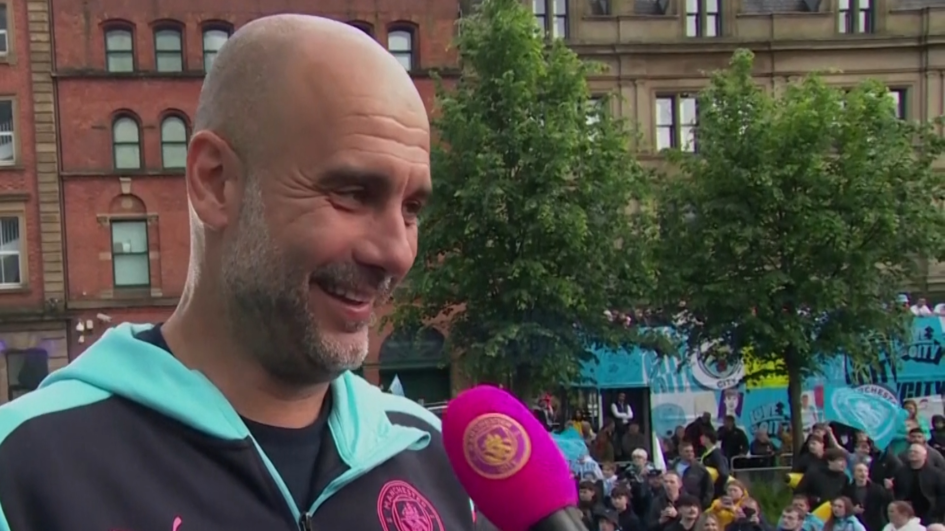 'Forever?!' - Guardiola swerves question on his Man City future