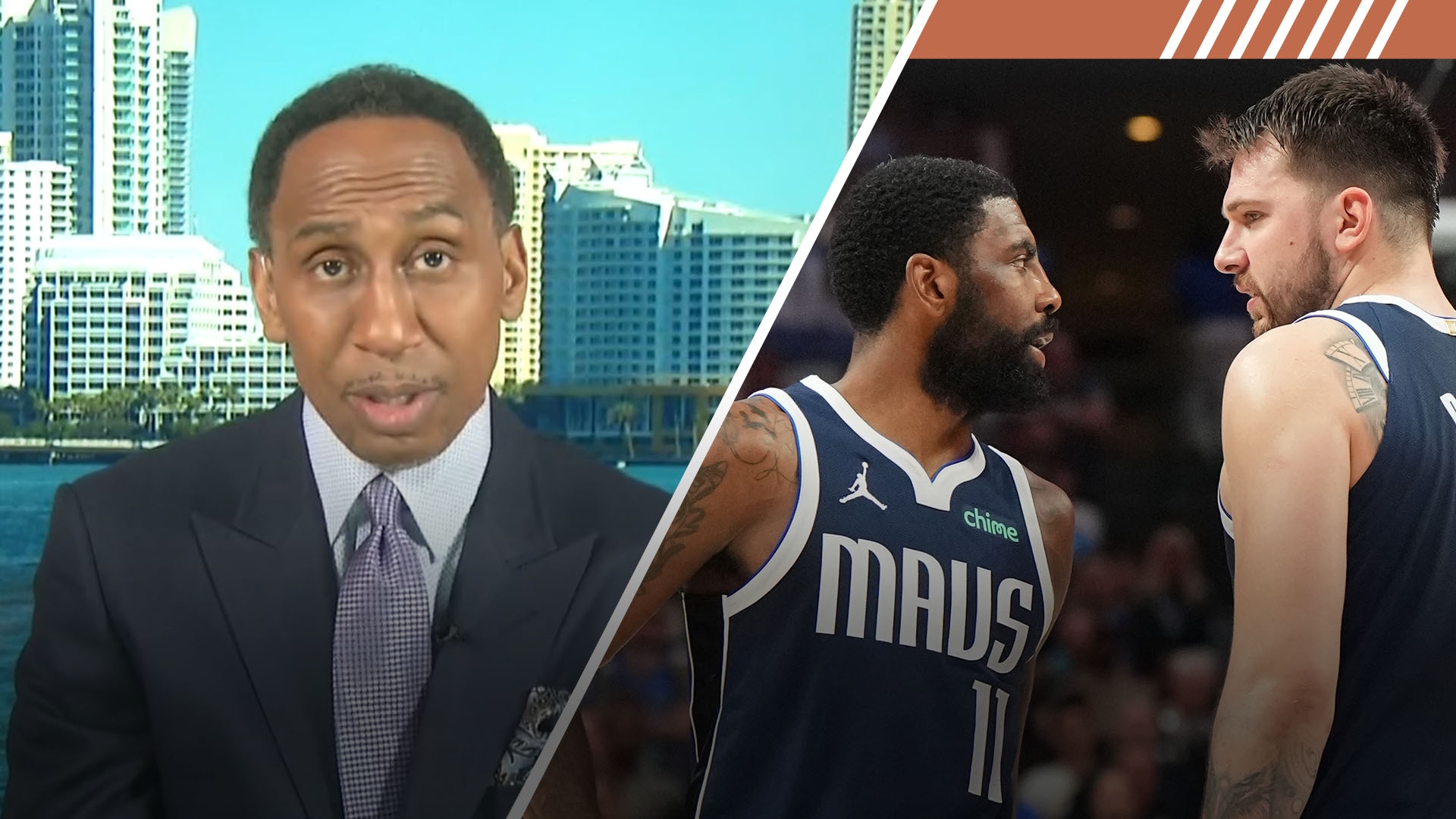 Why Stephen A. chalks up Kyrie's, Luka's performance to 'just a bad game'