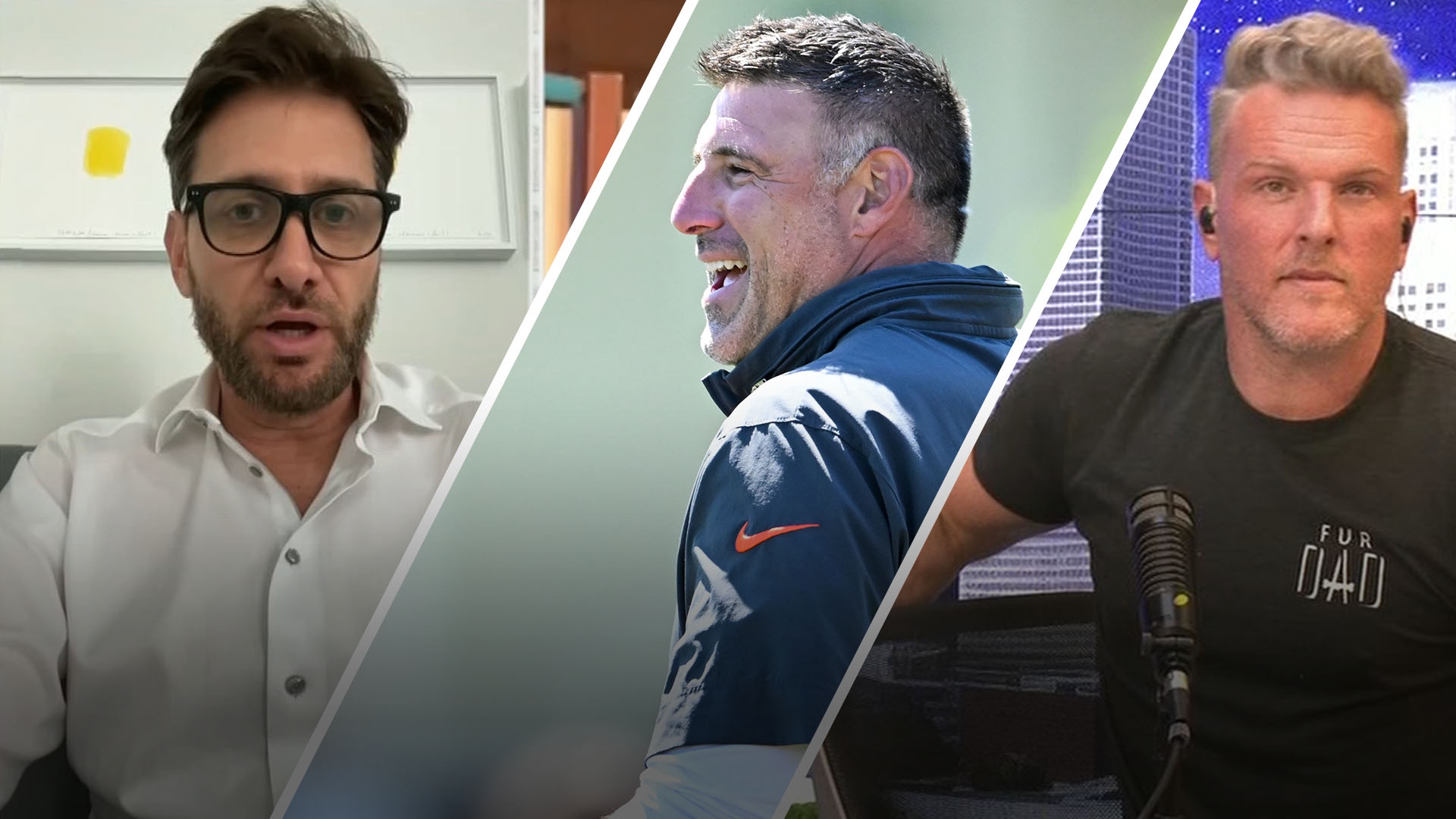 Greeny tells McAfee he would love Mike Vrabel to coach the Jets