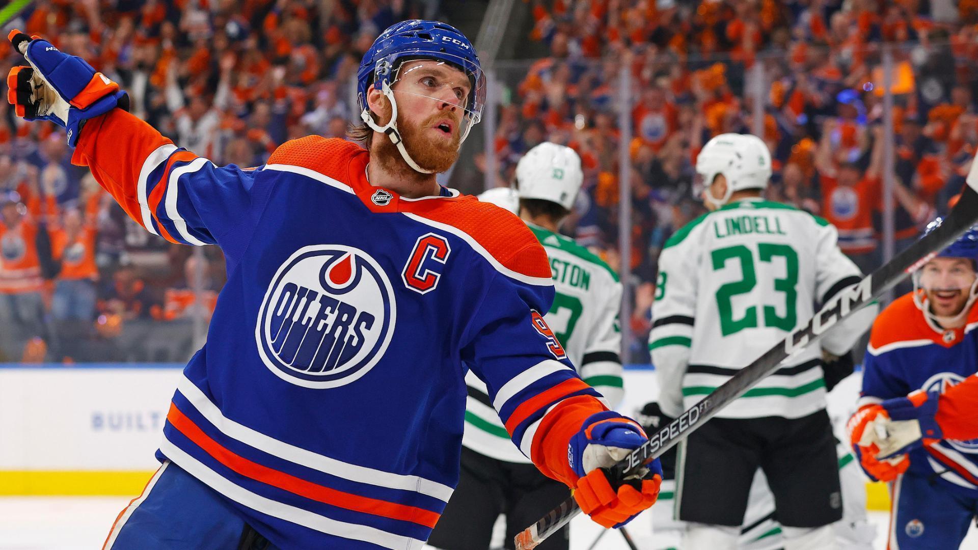 Connor McDavid's power-play goal opens the scoring in Game 6