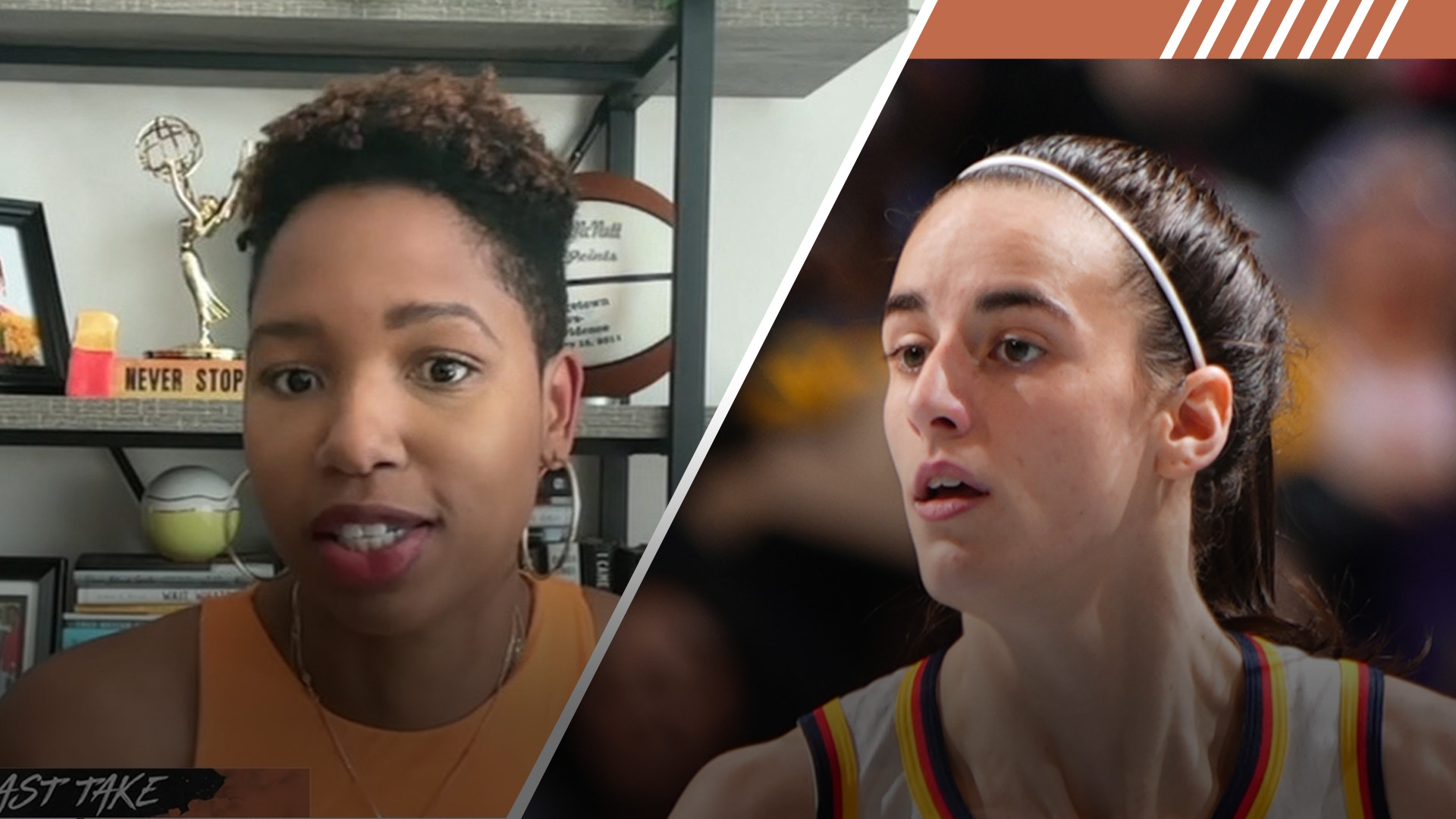 Monica McNutt: The entire WNBA is not rooting against Caitlin Clark