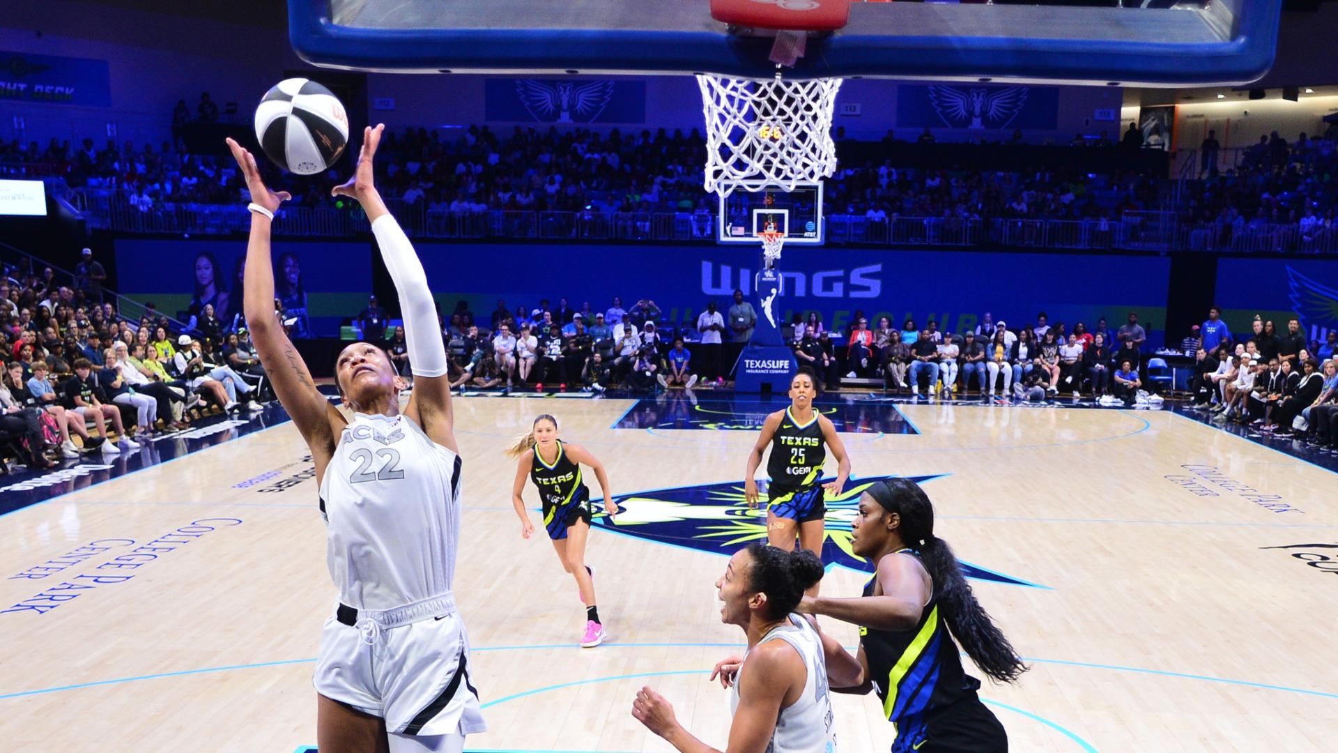 A'ja Wilson's massive stat line makes WNBA history