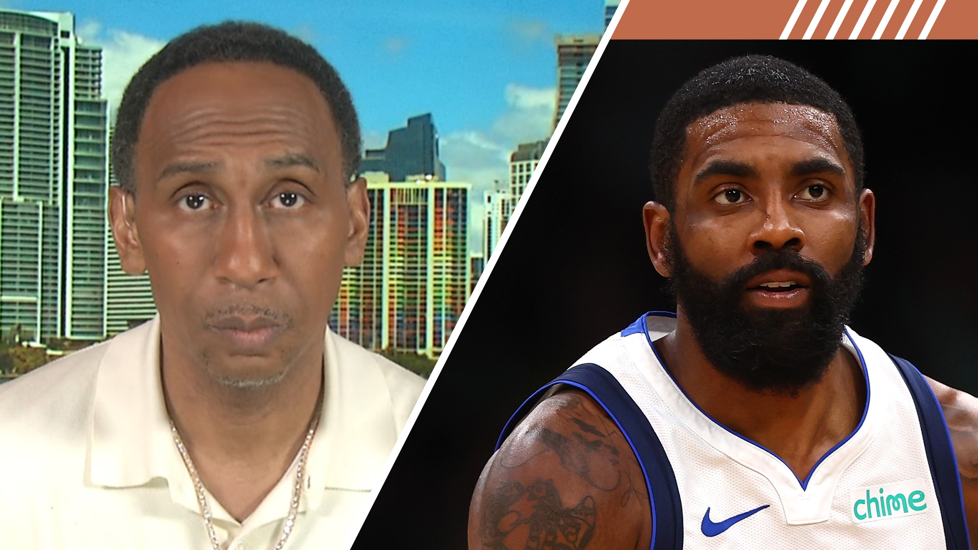 Stephen A.: Kyrie is the biggest reason the Mavs are down 0-2