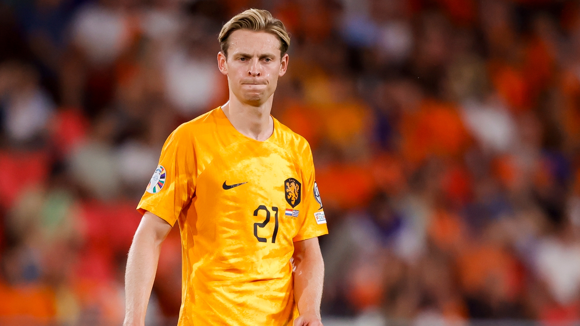 Melchiot: De Jong injury a 'big blow' for the Netherlands