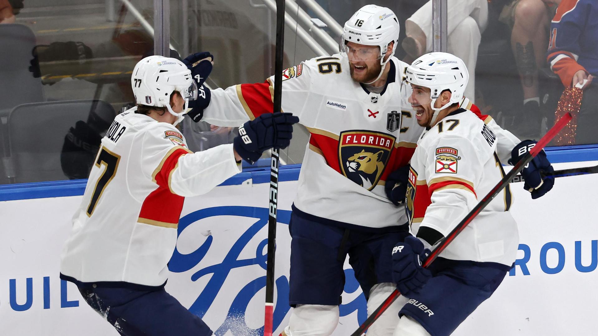 Aleksander Barkov pads Panthers' lead with quick goal