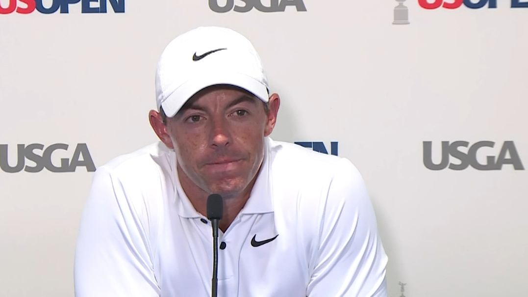 Rory McIlroy likes where he stands heading into the weekend at U.S. Open