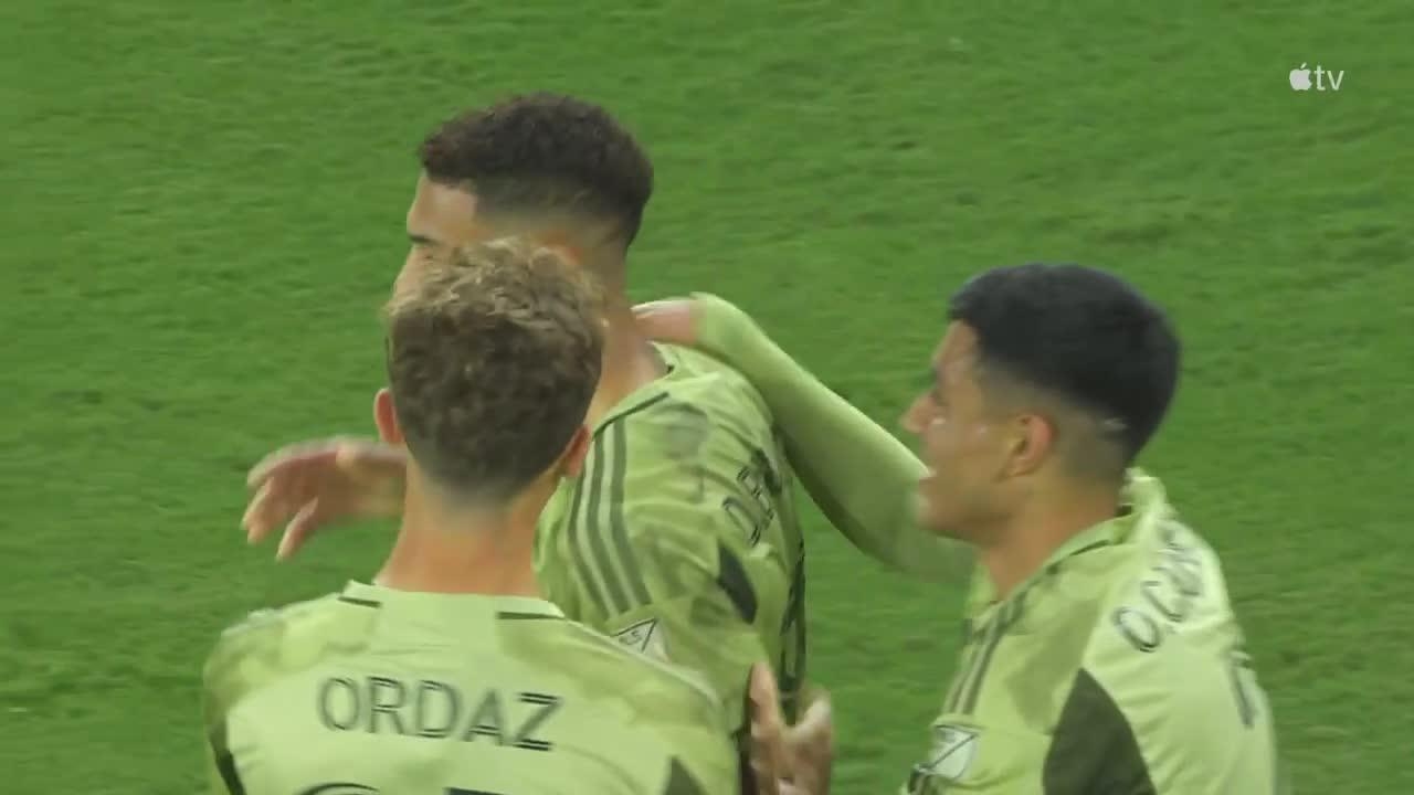 Denis Bouanga finds the back of the net for LAFC