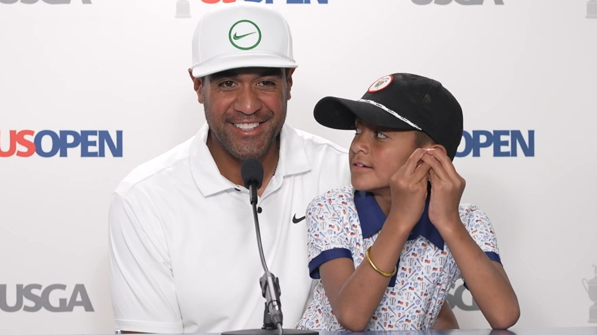 Finau understands how special Father's Day golf is with son