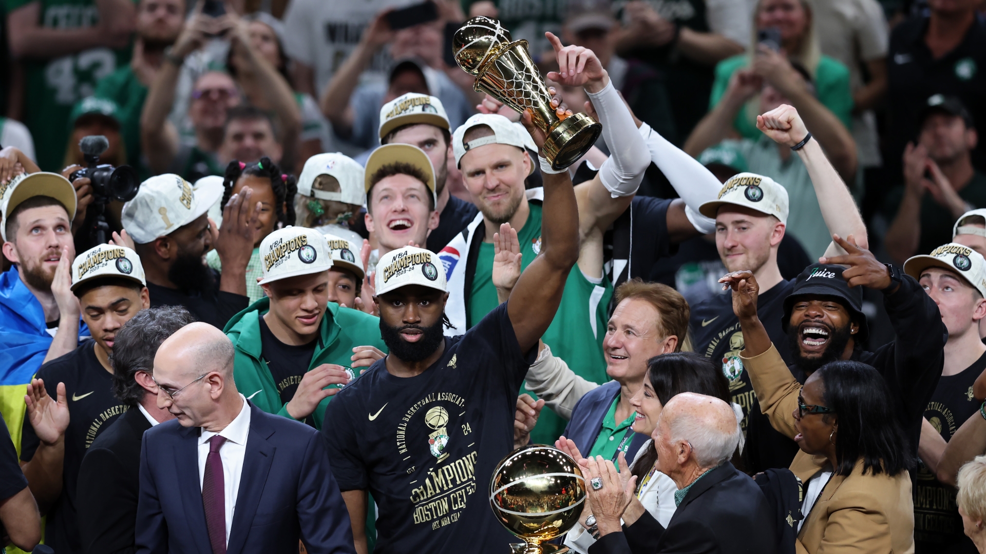 Jaylen Brown named NBA Finals MVP