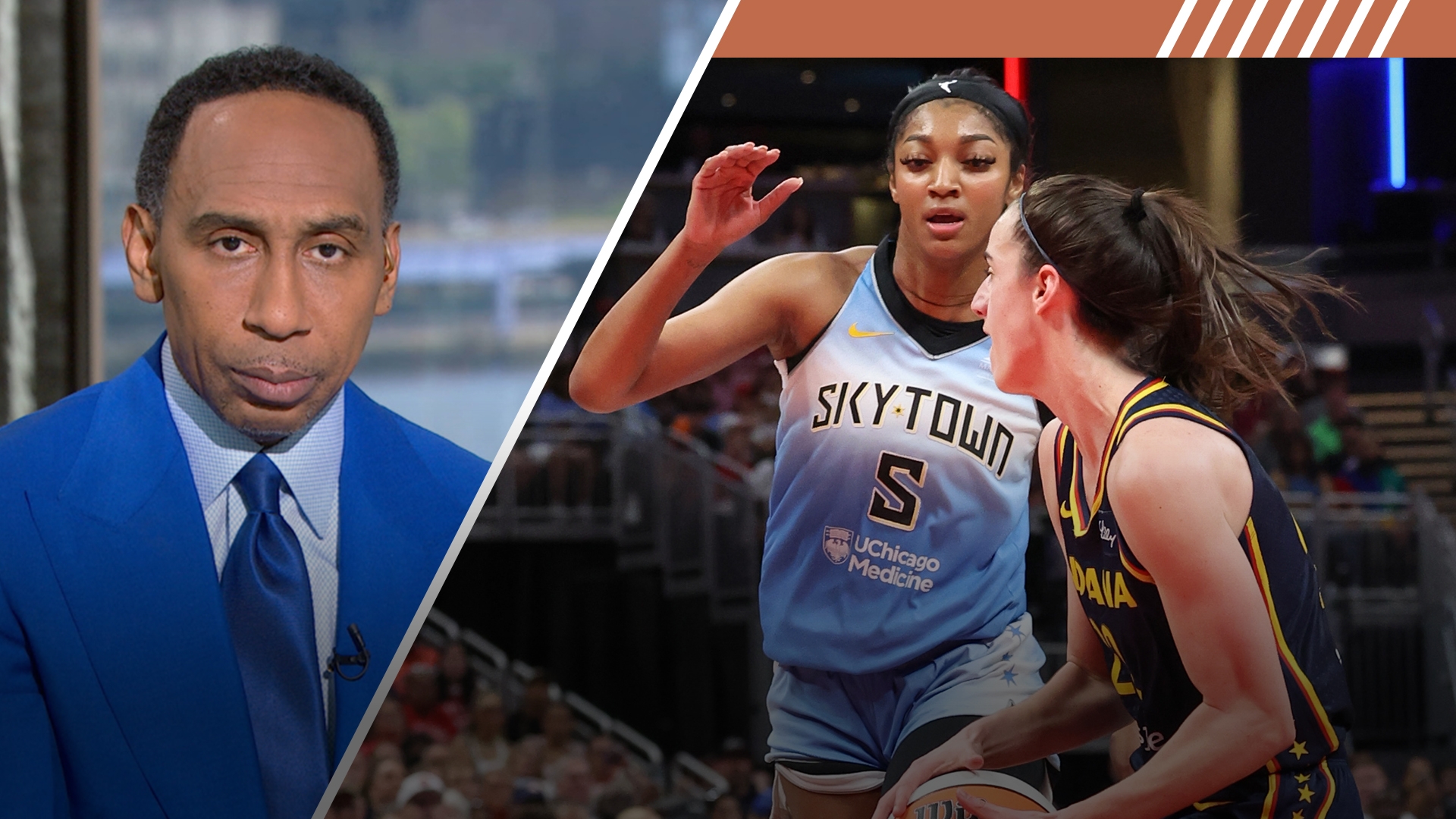 Stephen A.: Caitlin Clark, Angel Reese a rivalry of personalities