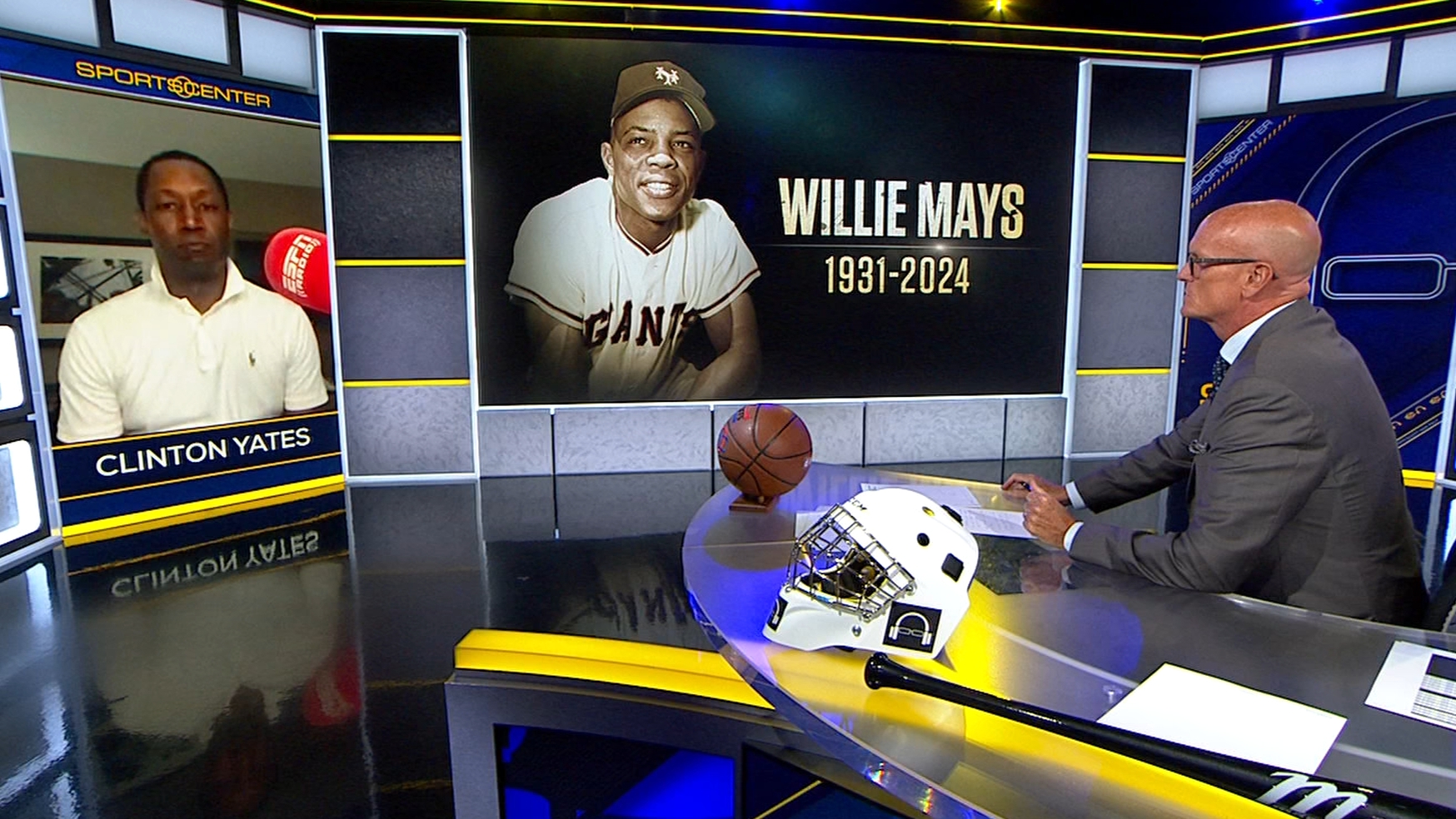 Clinton Yates details 'surreal' Willie Mays tribute at Rickwood Field