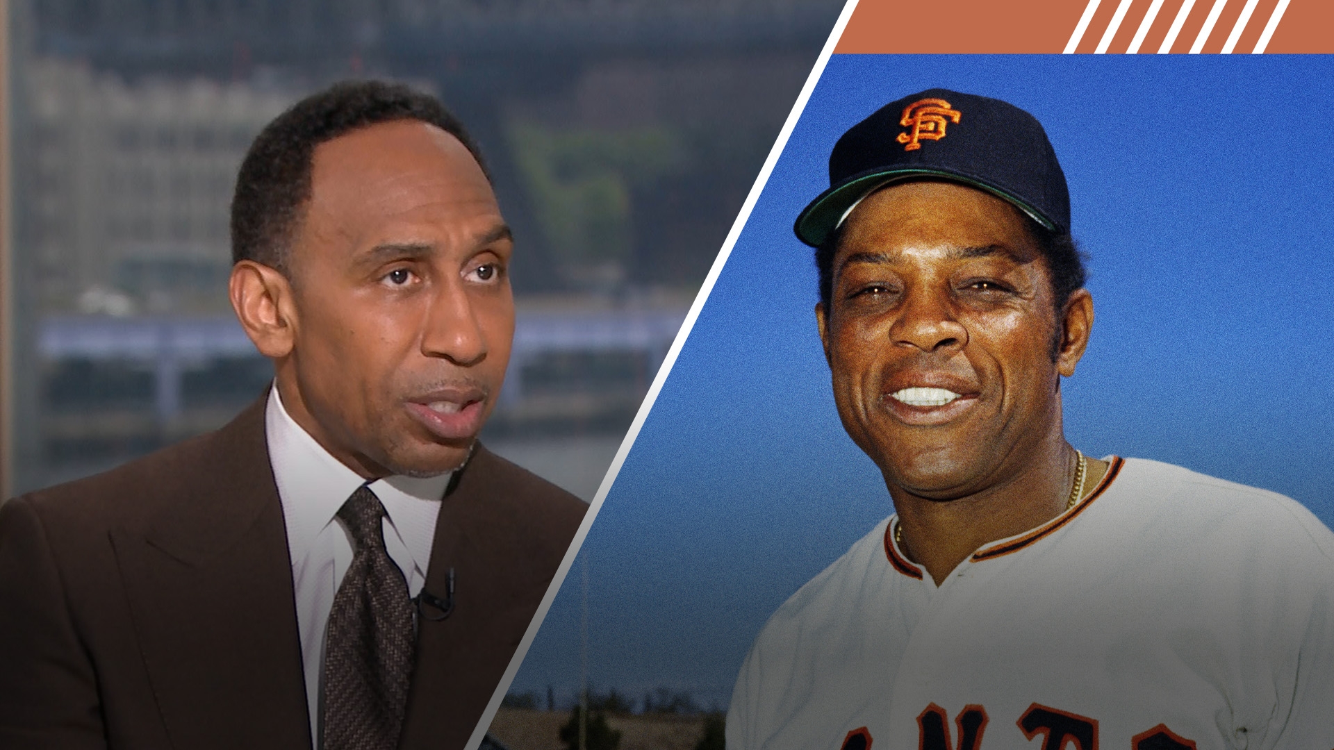 Stephen A. pays tribute to Willie Mays