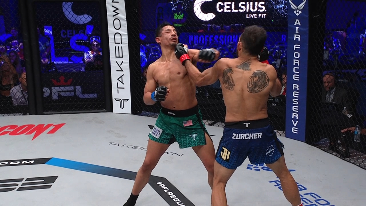 Brahyan Zurcher puts opponent to sleep with brutal KO