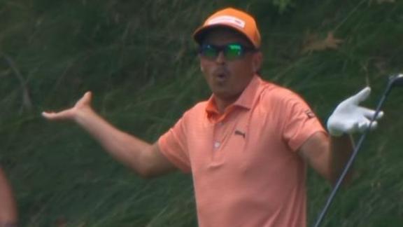 Rickie Fowler has priceless reaction after near hole-in-one