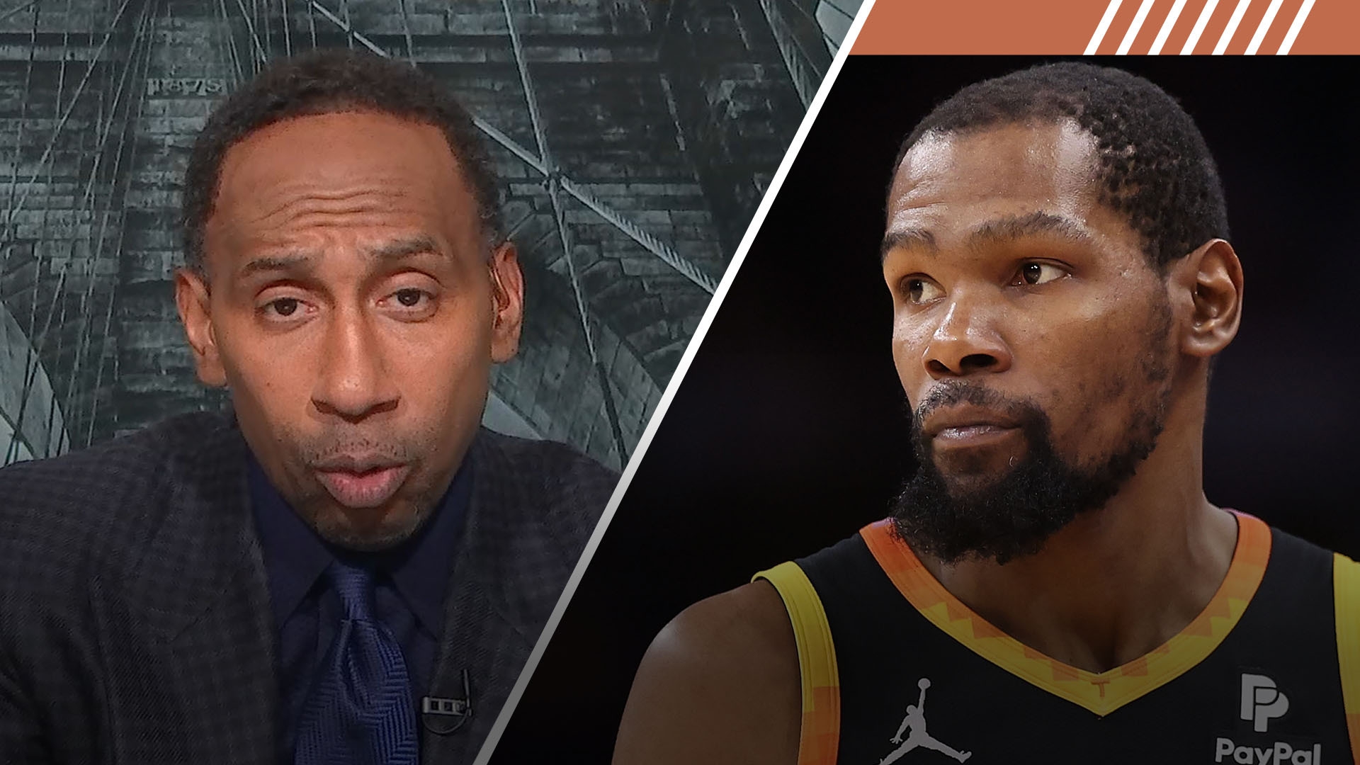 Stephen A. not buying Suns owner saying team won't trade KD
