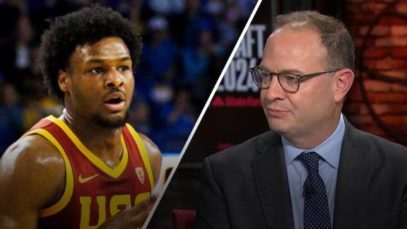 Woj: Bronny has 'so much more room for growth' at NBA level - ESPN Video