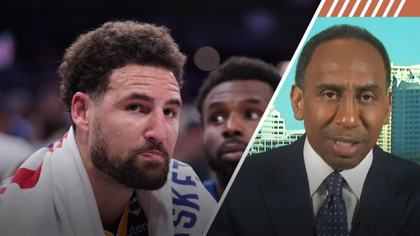 Stephen A. suggests Klay might have felt 'disrespected' by Warriors
