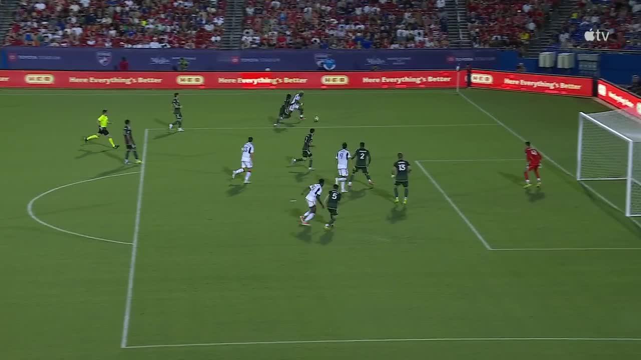 FC Dallas goes ahead on own goal in 87th minute