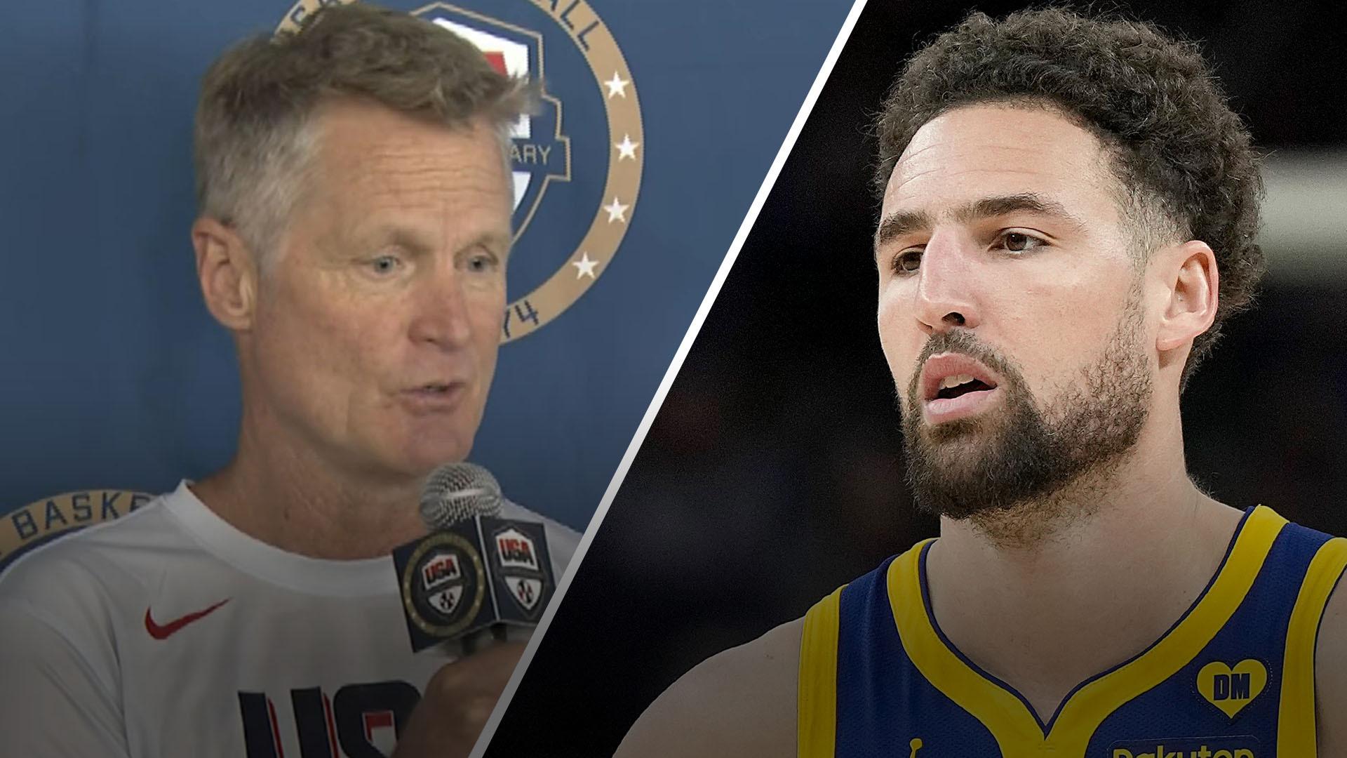 Steve Kerr on Klay Thompson: We will miss him