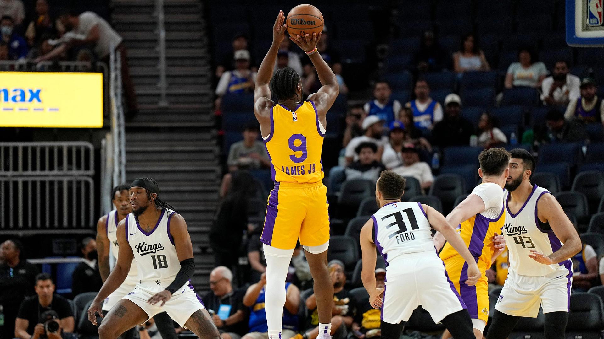 Bronny puts filthy move on his defender for a Lakers bucket