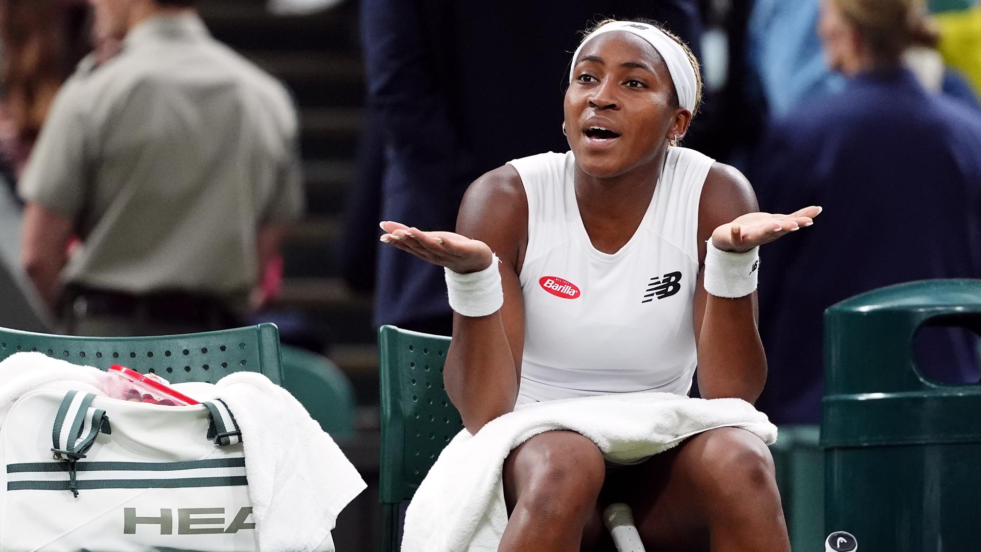 Coco Gauff stunned by Emma Navarro at Wimbledon