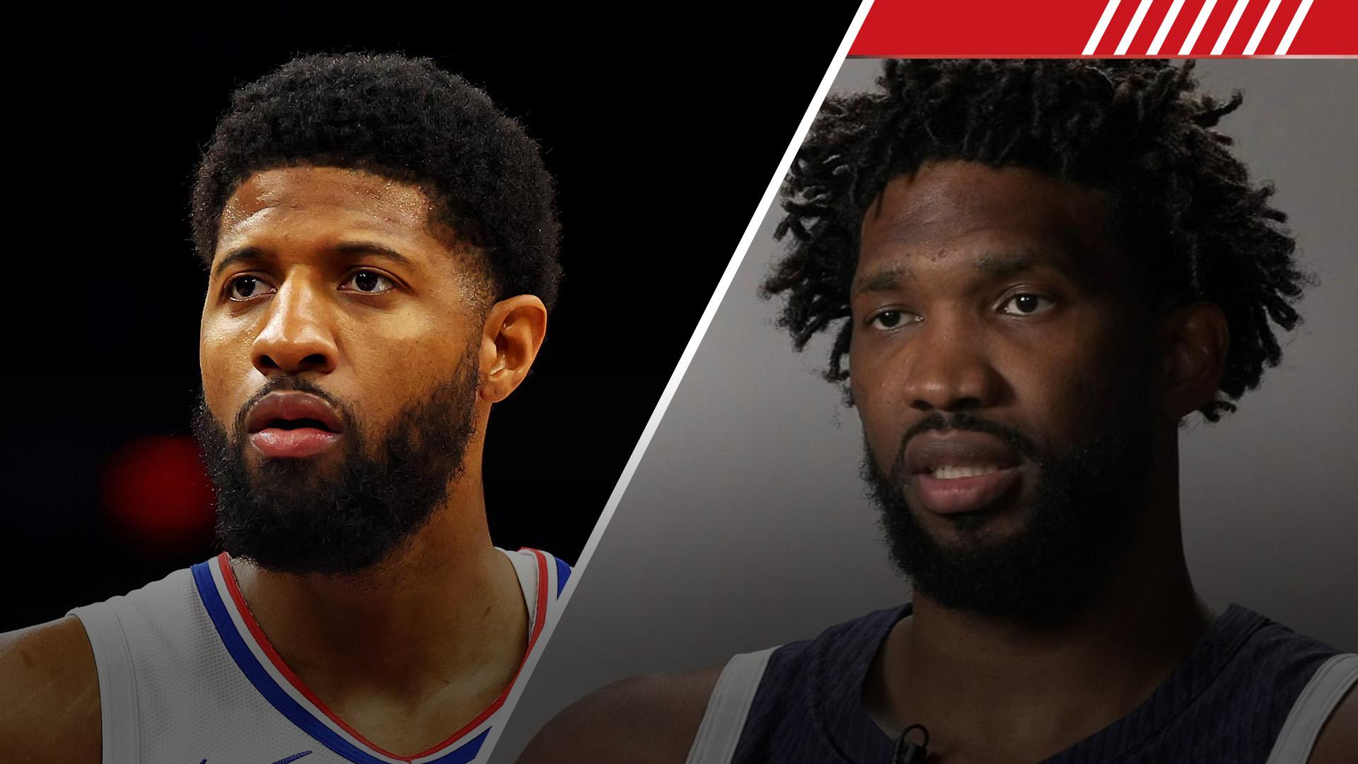 Embiid: Paul George joining 76ers 'looks amazing'