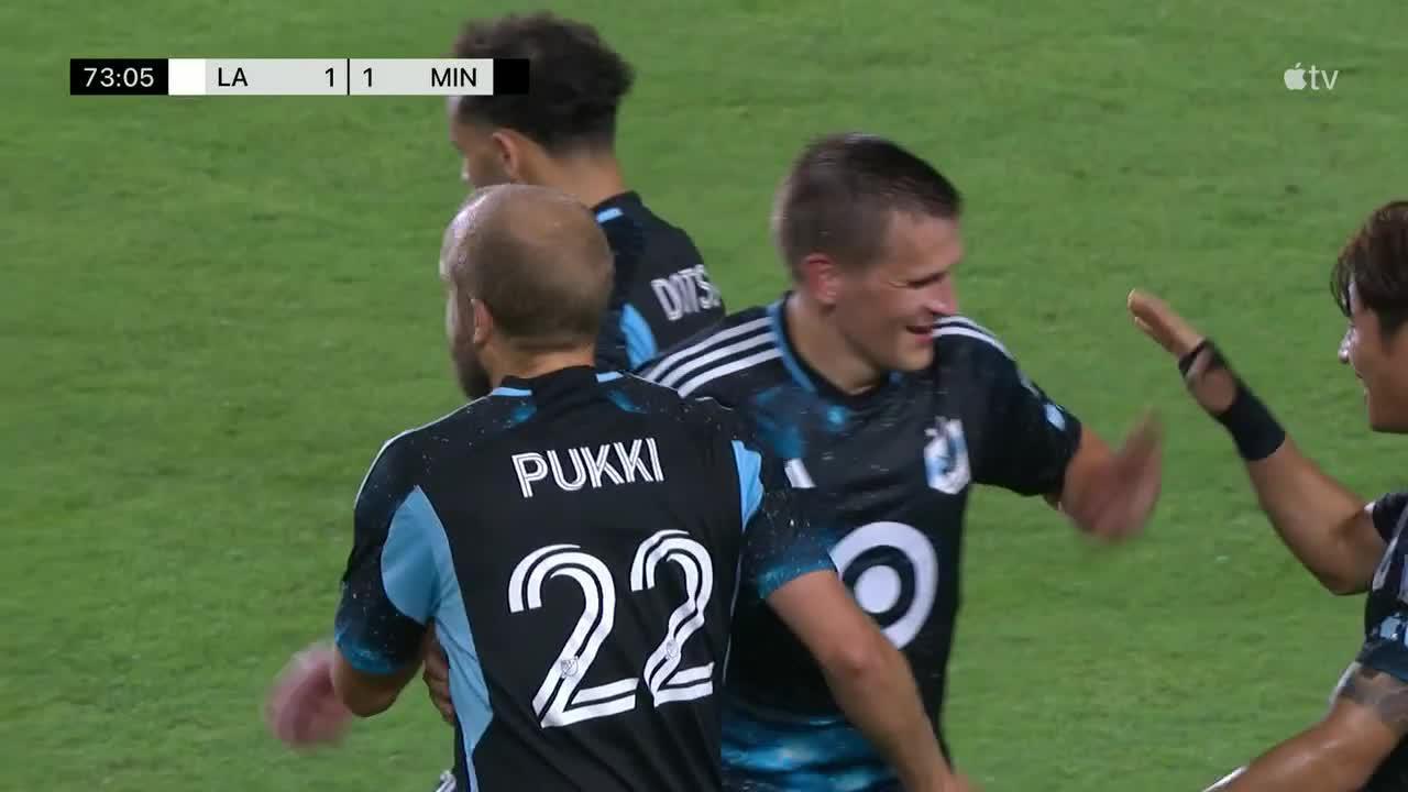 Teemu Pukki finds the back of the net for Minnesota United FC