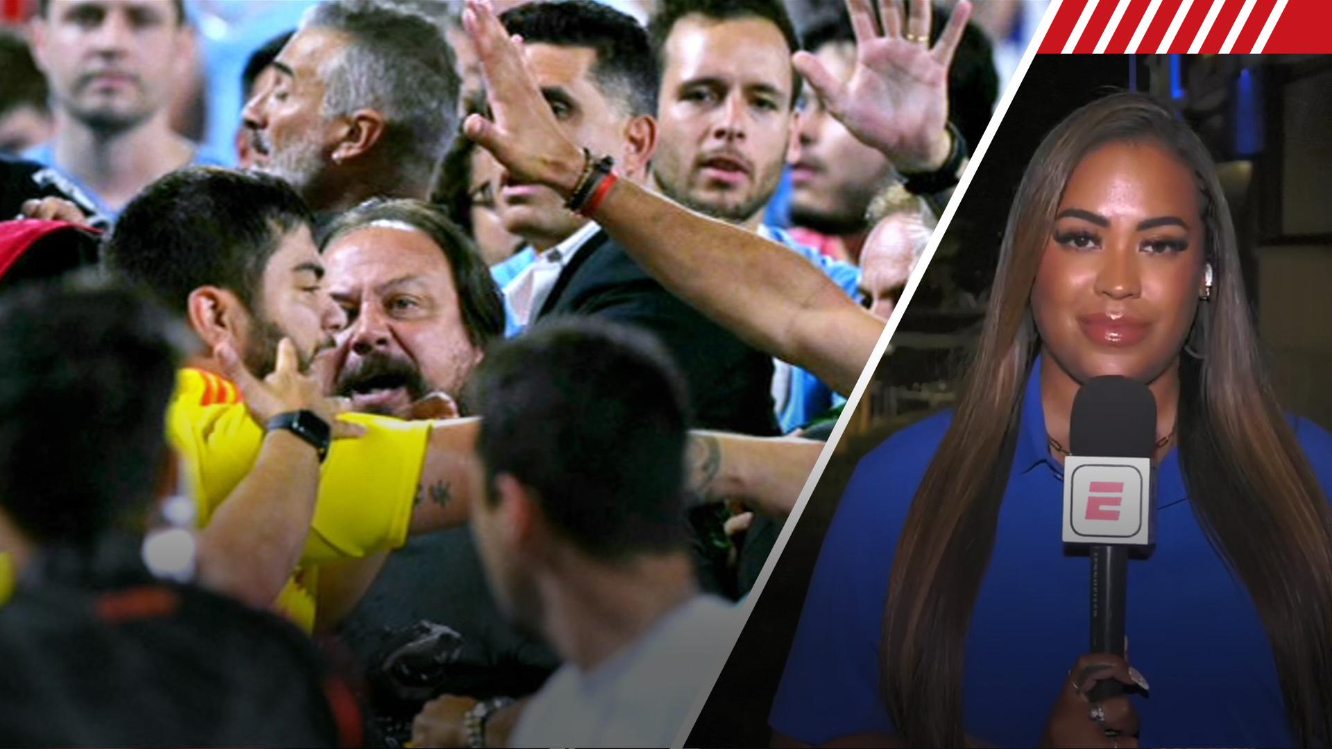 Nunes: Postgame scrum unfortunate end to Uruguay-Colombia match