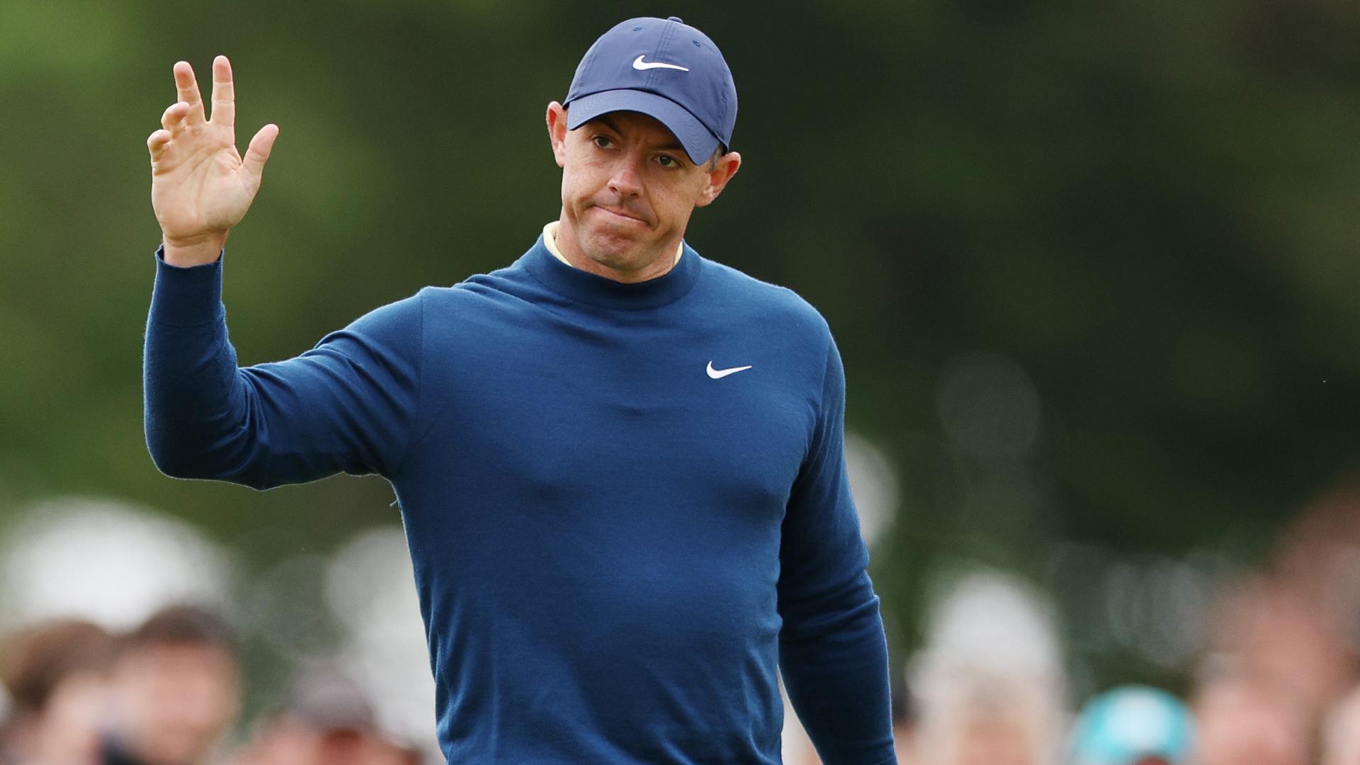 McIlroy chips in for eagle at Genesis Scottish Open