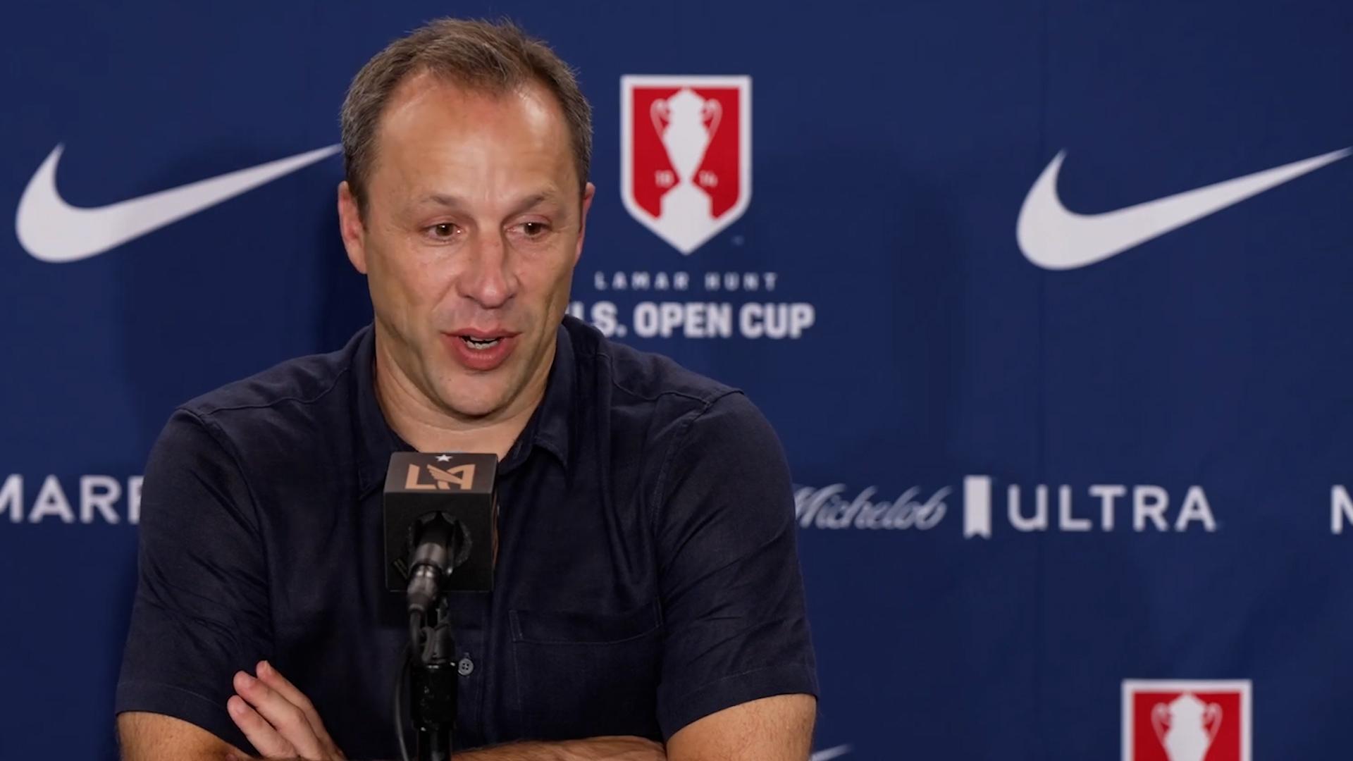 LAFC's Cherundolo tight-lipped over USMNT coaching vacancy