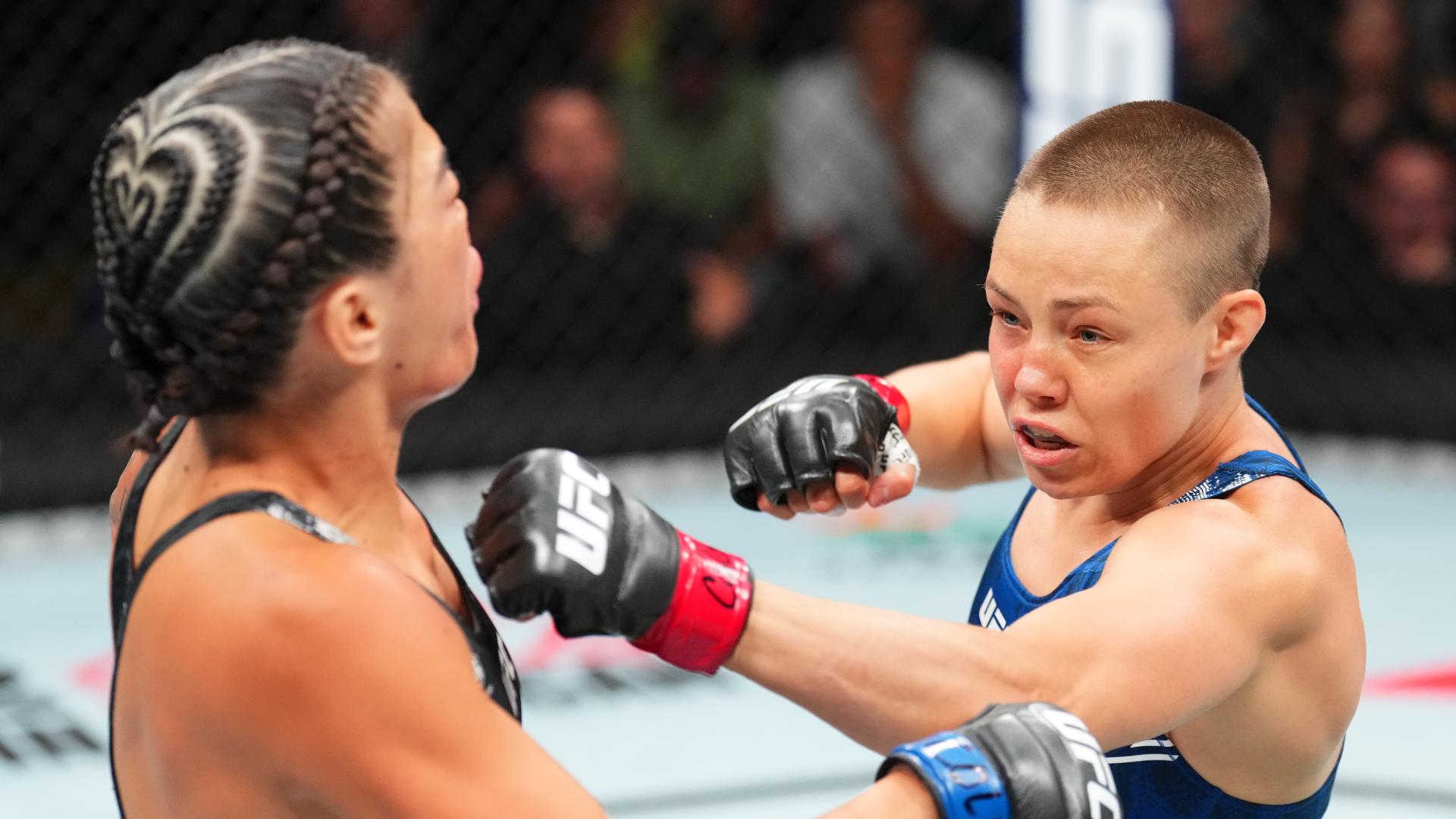 Rose Namajunas dominates main event of UFC Fight Night