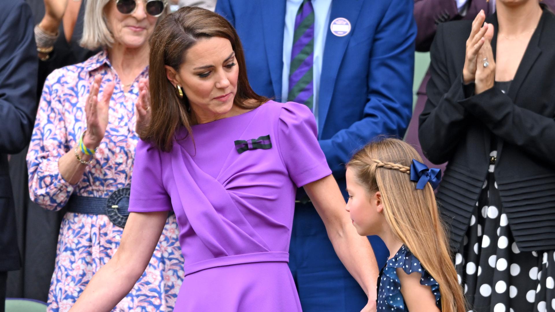 Princess Kate arrives at Centre Court