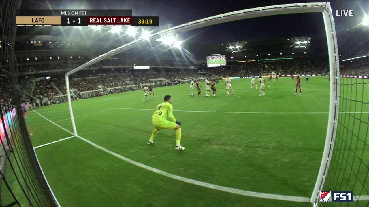 Brayan Vera slots in the goal for Real Salt Lake