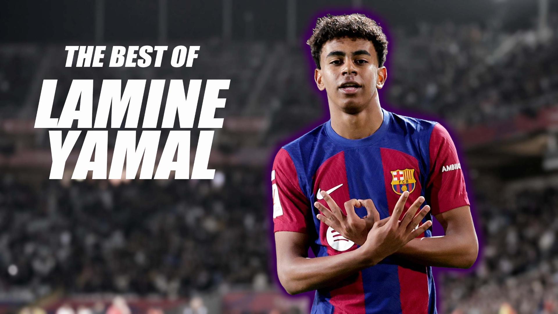 The best of Lamine Yamal's breakthrough Barcelona season