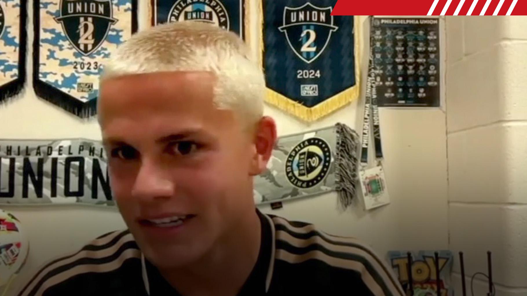 14-year-old Cavan Sullivan describes 'butterflies' during MLS debut