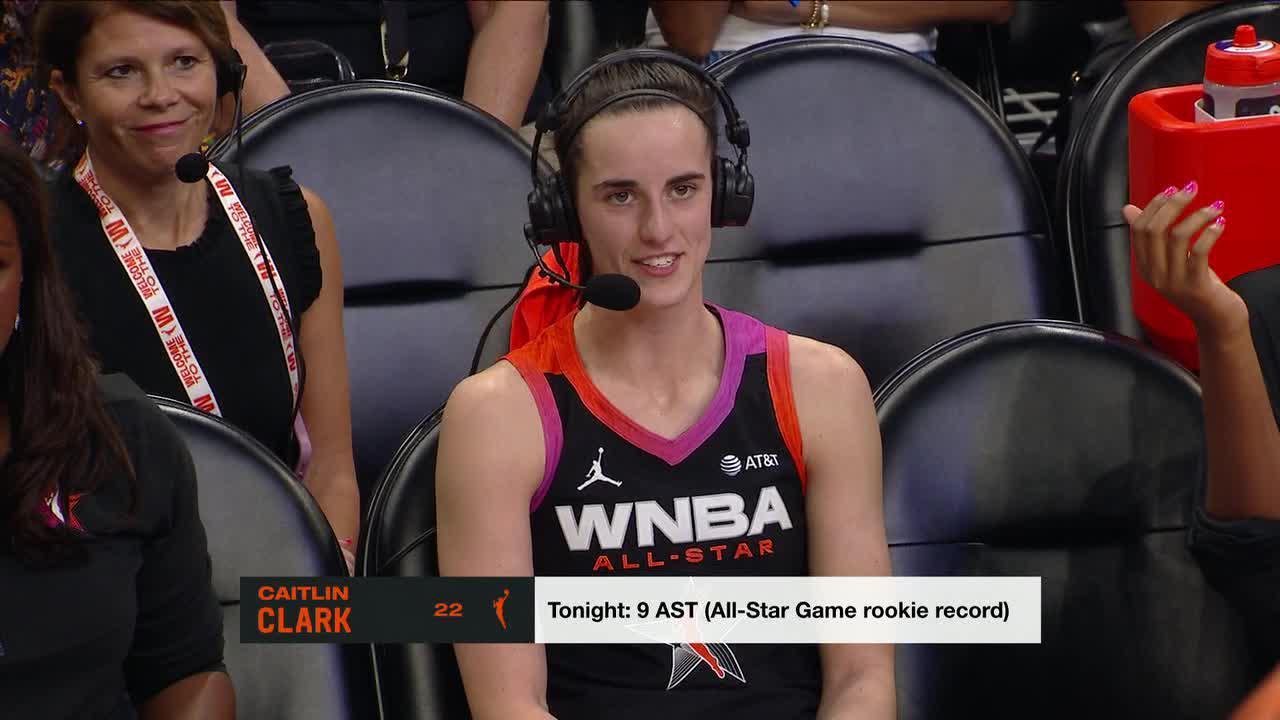 Caitlin Clark wants to break Sue Bird's All-Star Game assist record