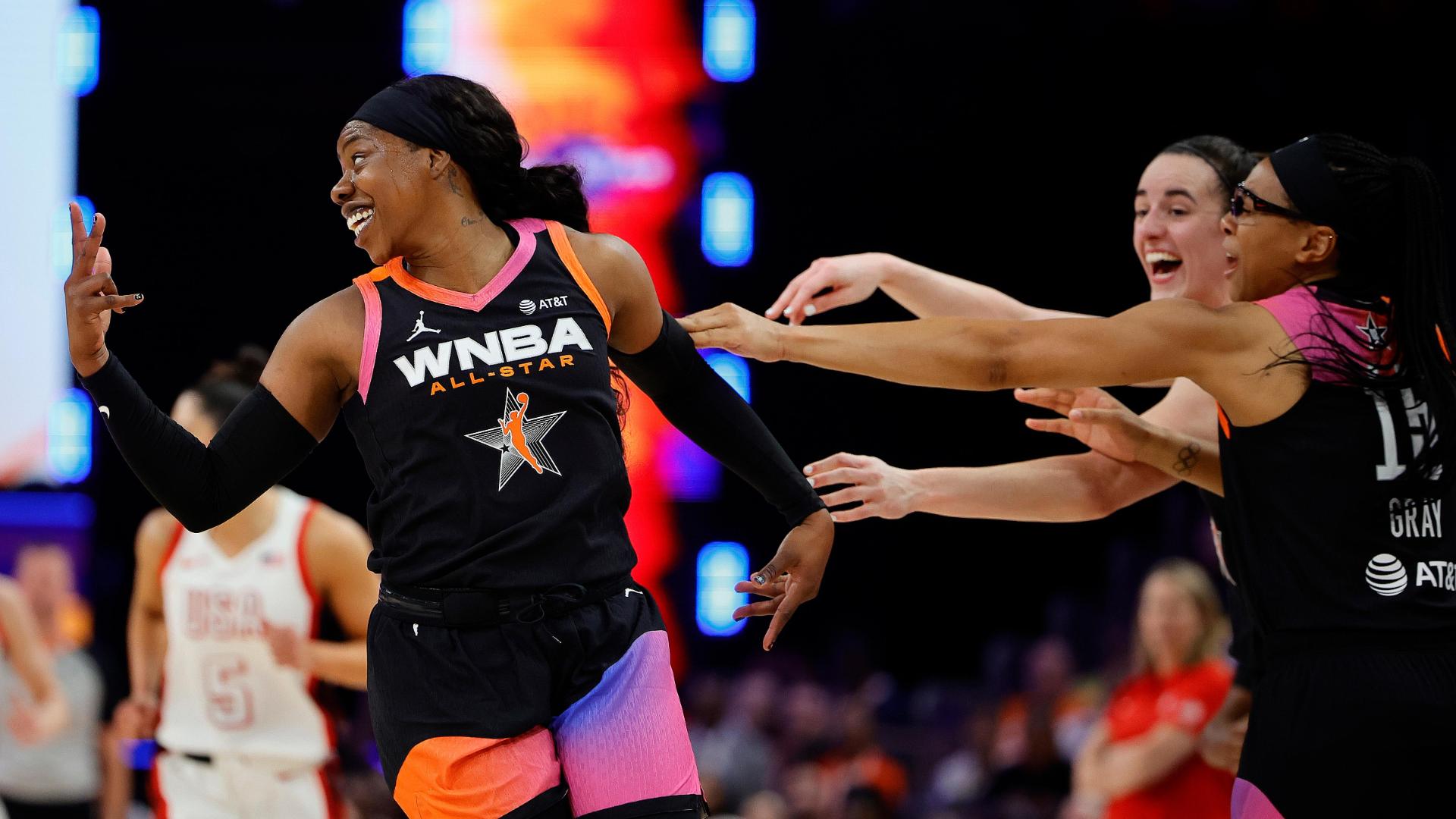 Arike Ogunbowale breaks record for most points in an All-Star Game ...