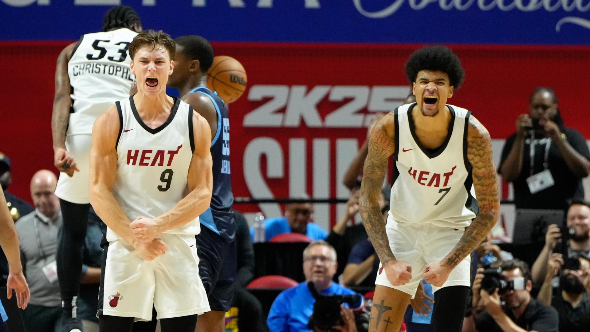 Heat capture summer league title on Pelle Larsson's Elam Ending winner