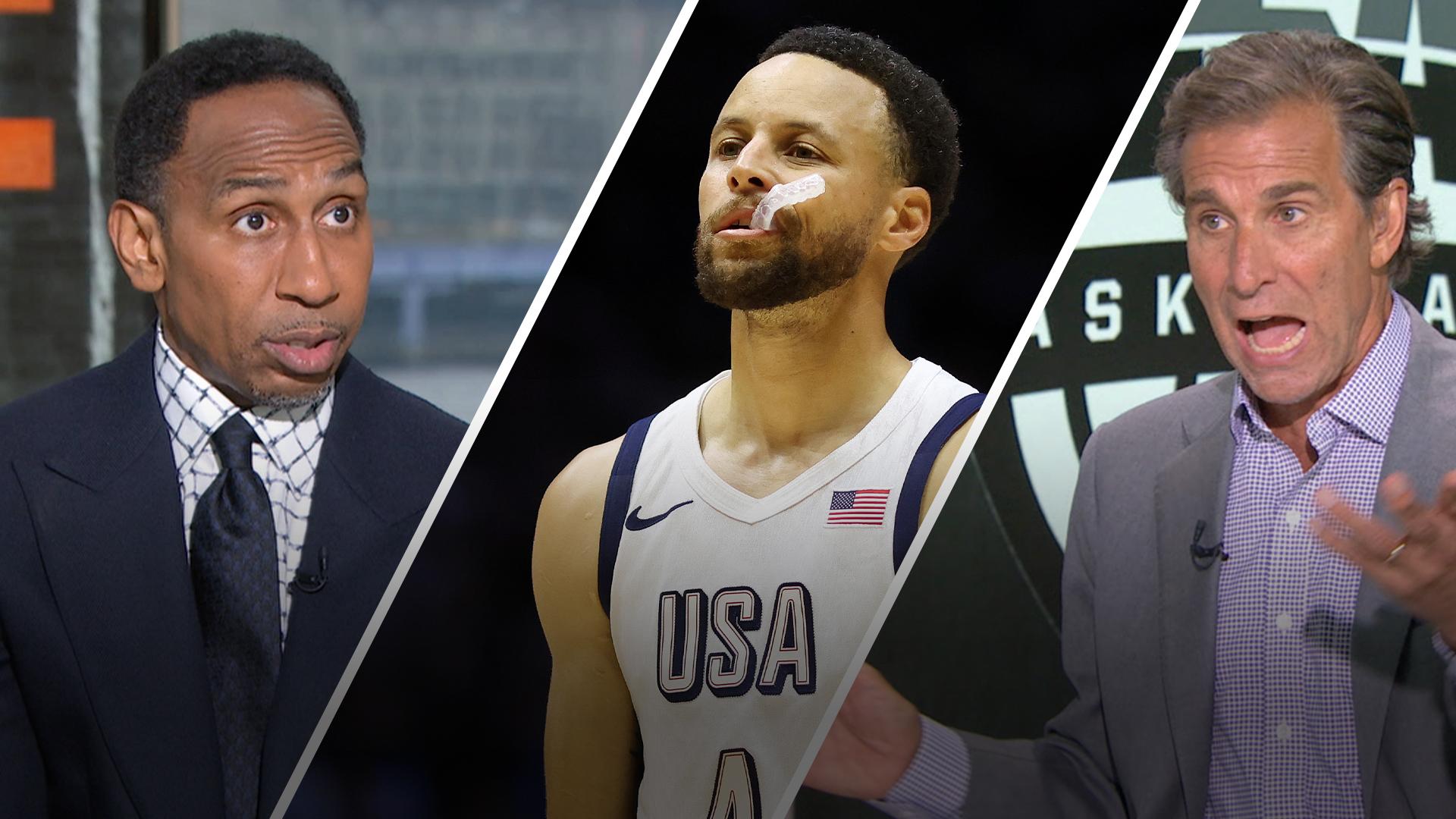 Why Stephen A. is 'alarmed' over Team USA