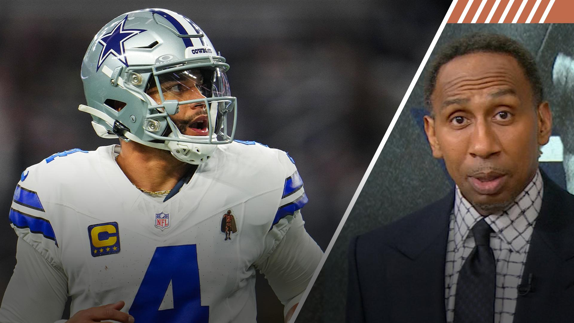 Stephen A.: 'No way' Lamar is more disappointing than Dak