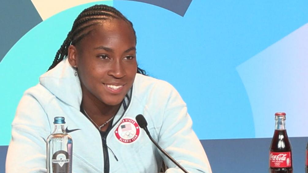 Gauff on USA flag-bearer honor: 'I hope I don't drop it!'