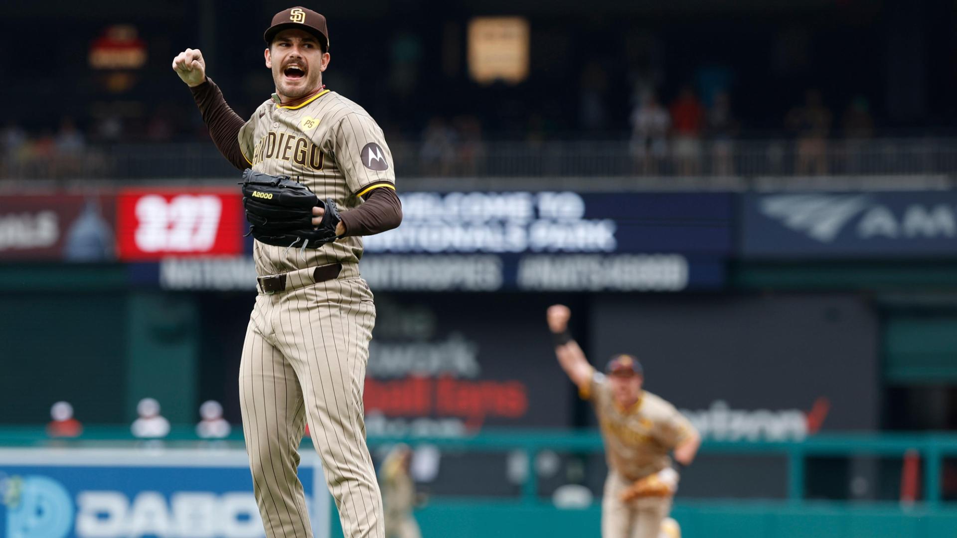 Dylan Cease Celebrates As He Throws The 2nd No-hitter In Padres History ...