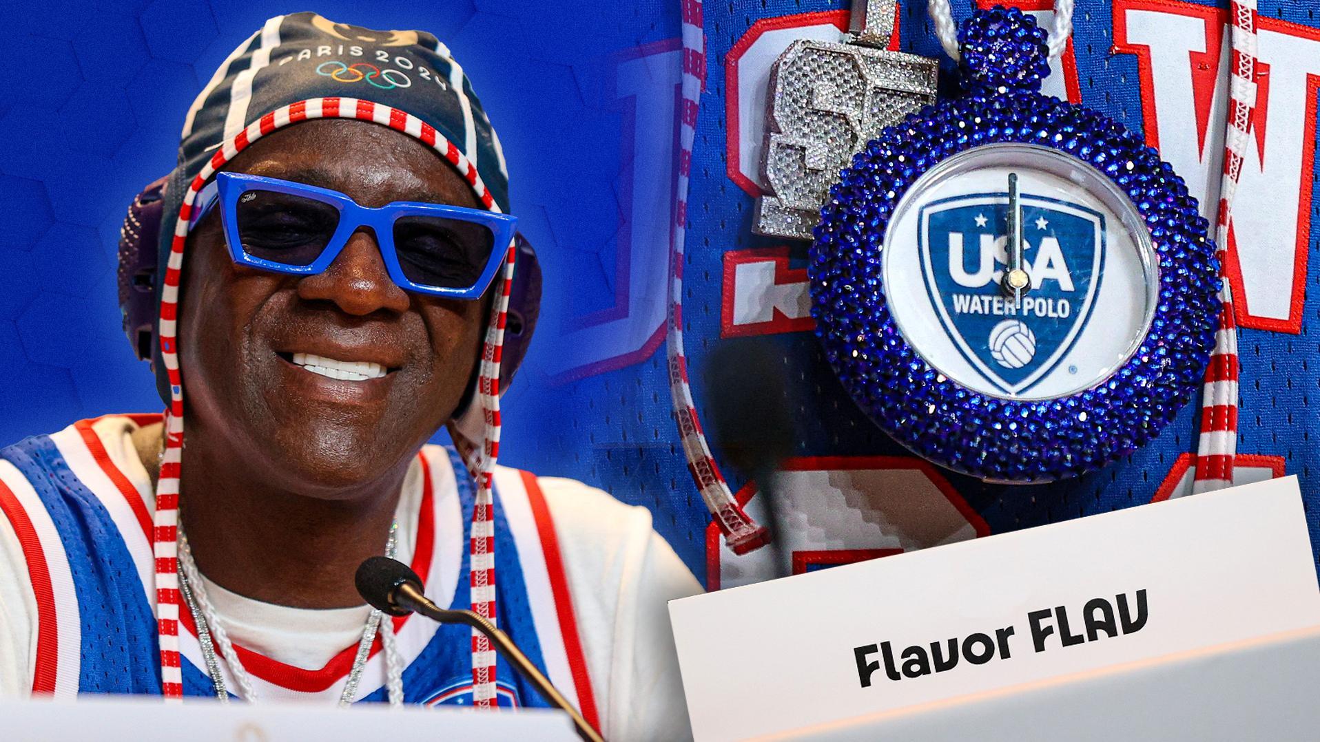 The best of Flavor Flav's U.S. water polo news conference