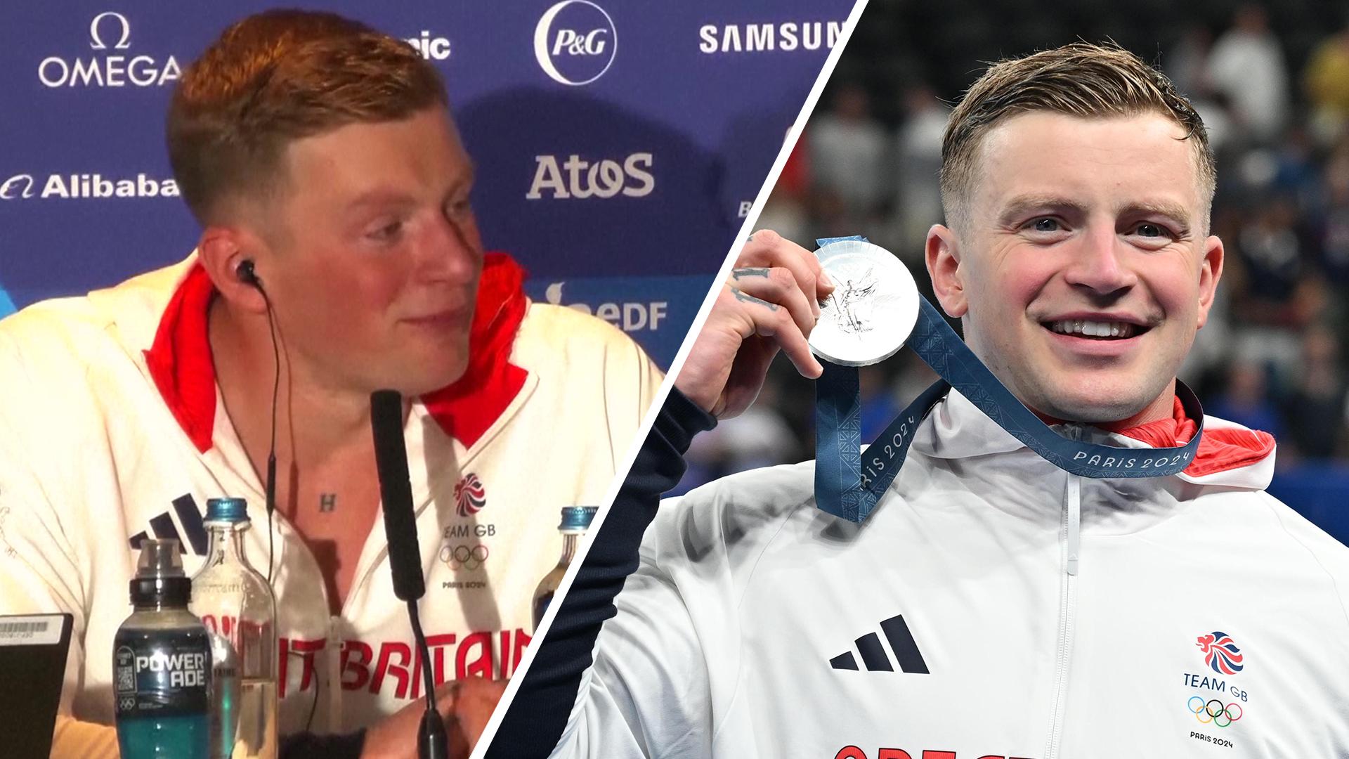 Adam Peaty not 'defining career' by colour of medals