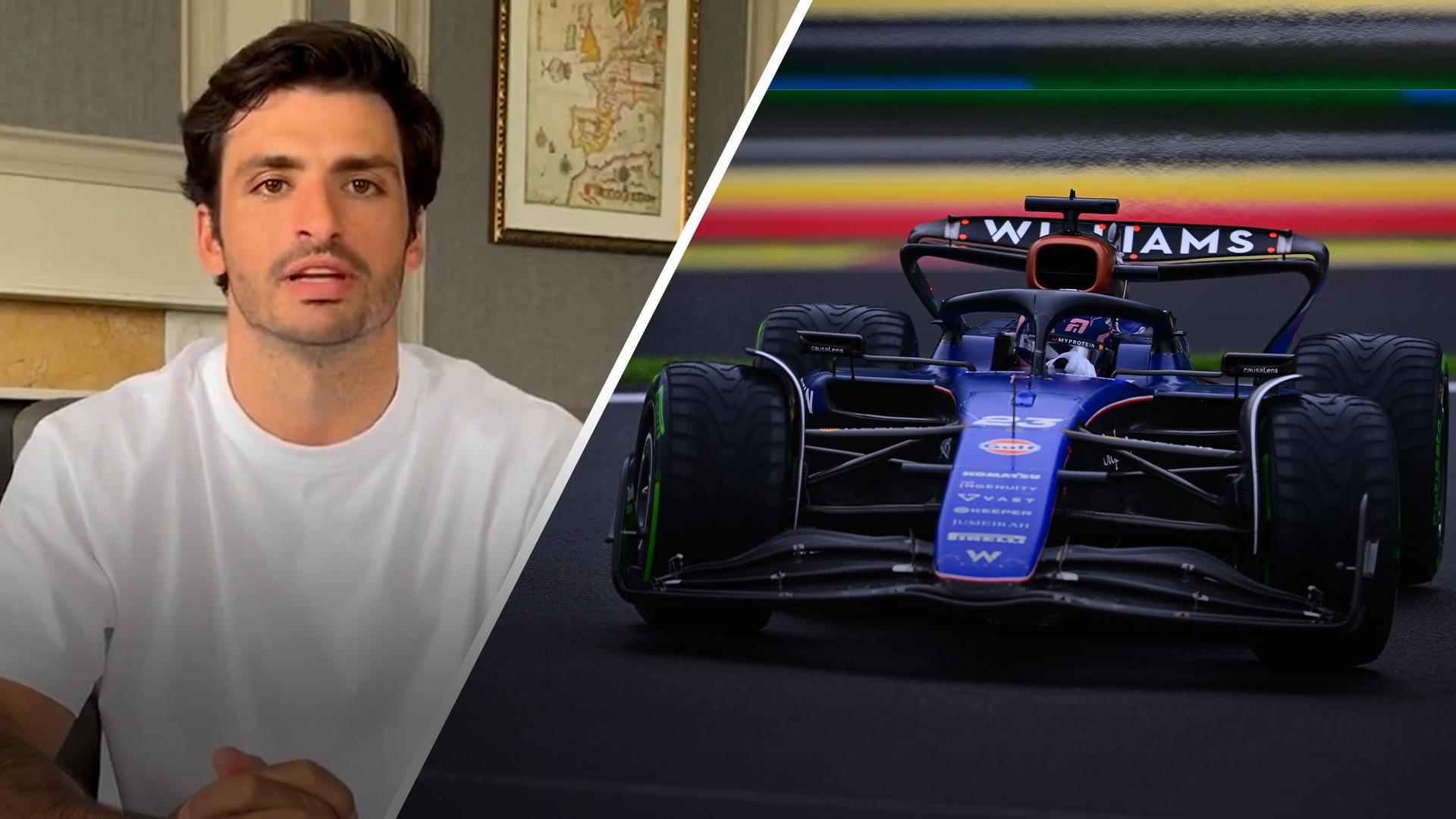 Carlos Sainz announces his move to Williams Racing