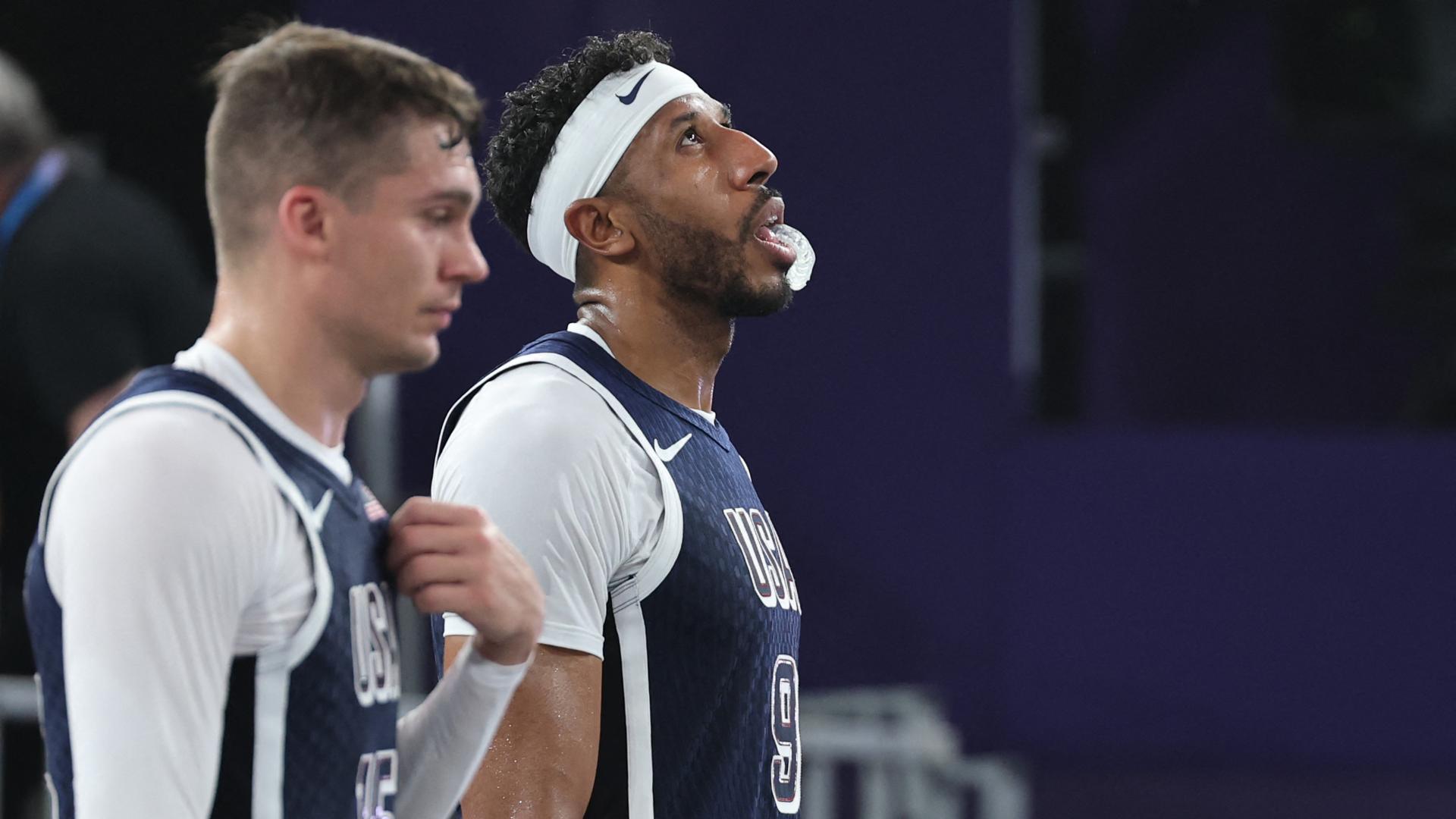 U.S. men lose to Serbia in 3x3 basketball