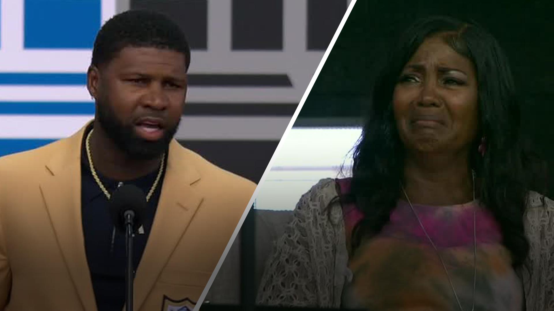 Devin Hester thanks mom at HOF induction 'Your son is a Hall of Famer