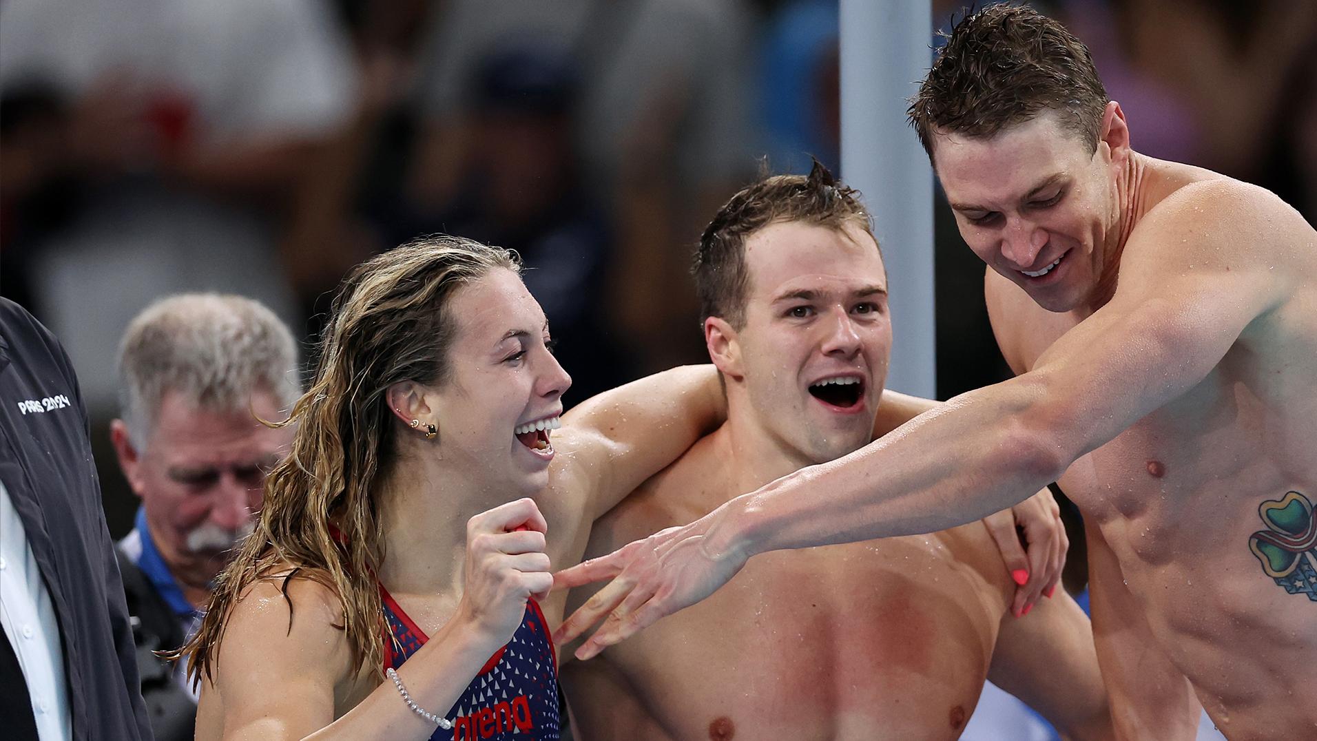 Mixed 4x100 medley recap: U.S. sets swimming world record