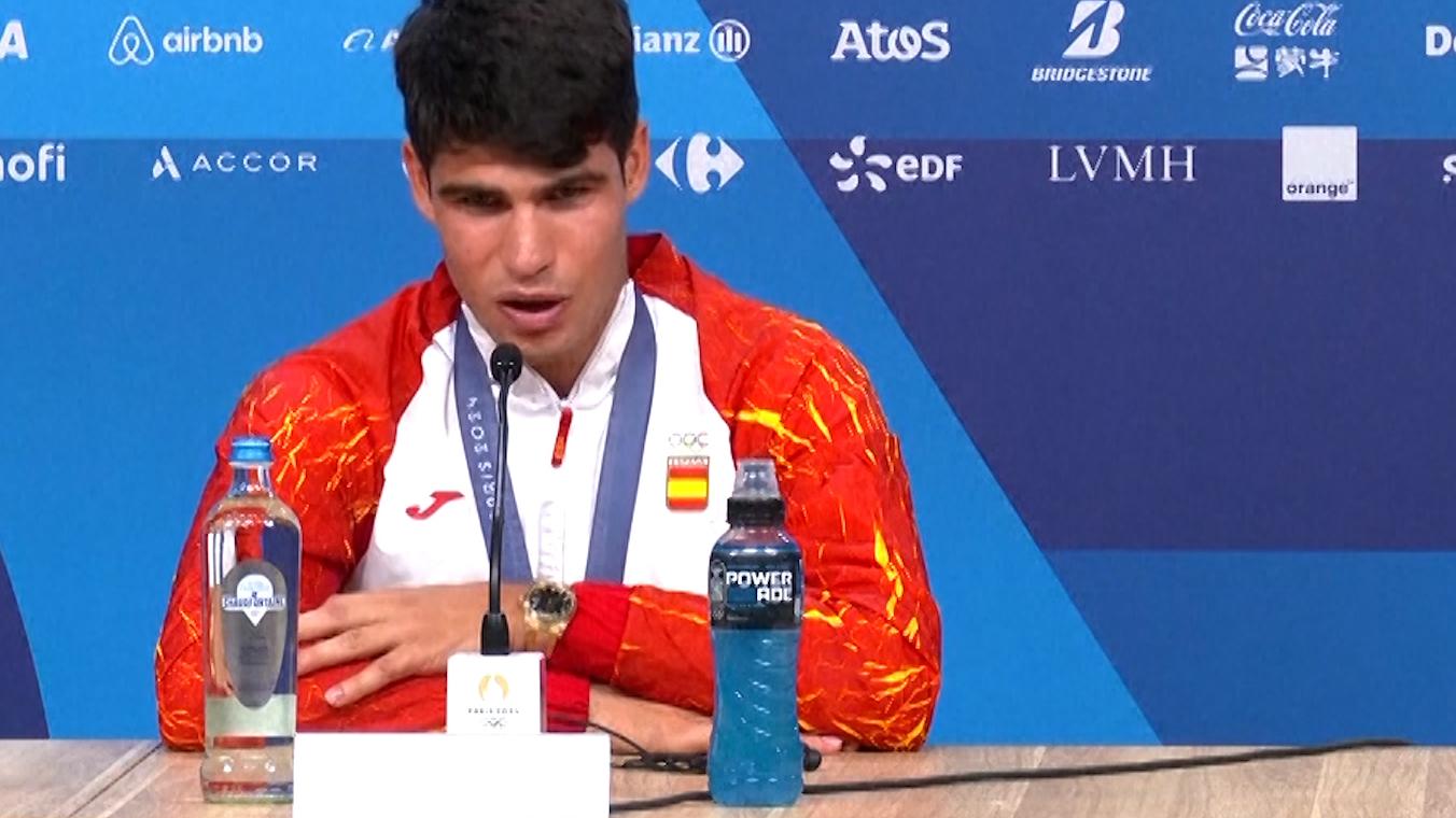 Silver medalist Alcaraz: I 'let the Spanish people down'