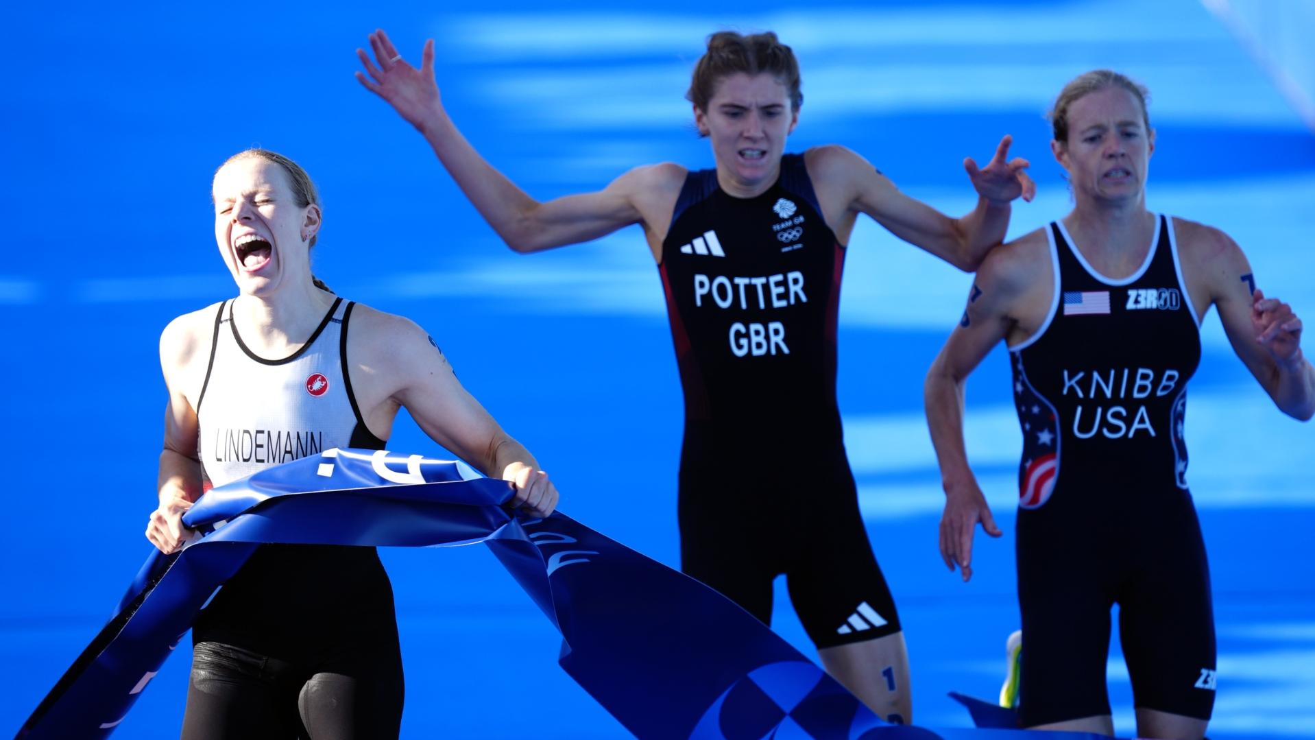 Team GB's triathlon thriller in Paris